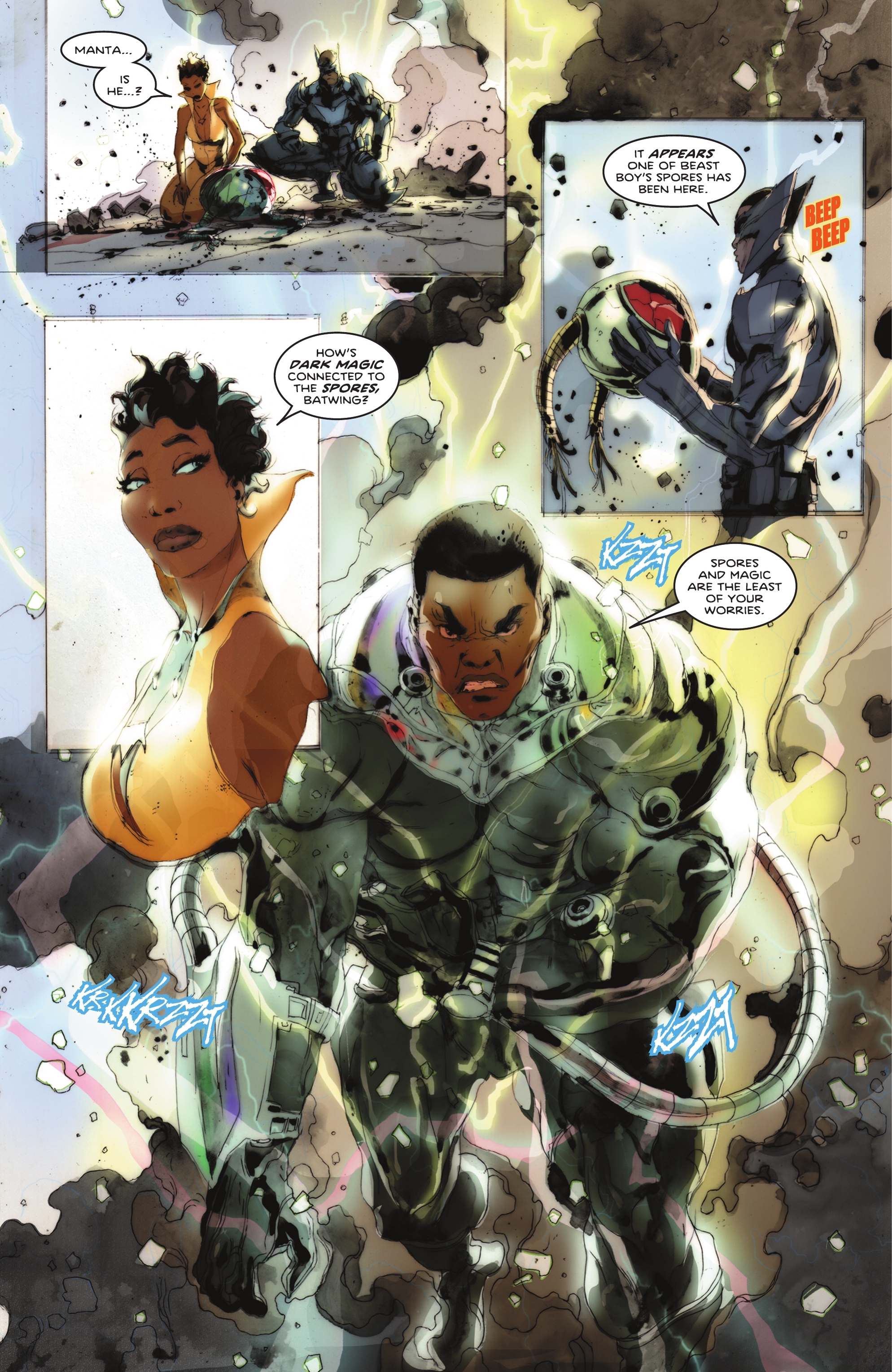 Read online Titans Beast World: Waller Rising comic -  Issue # Full - 17