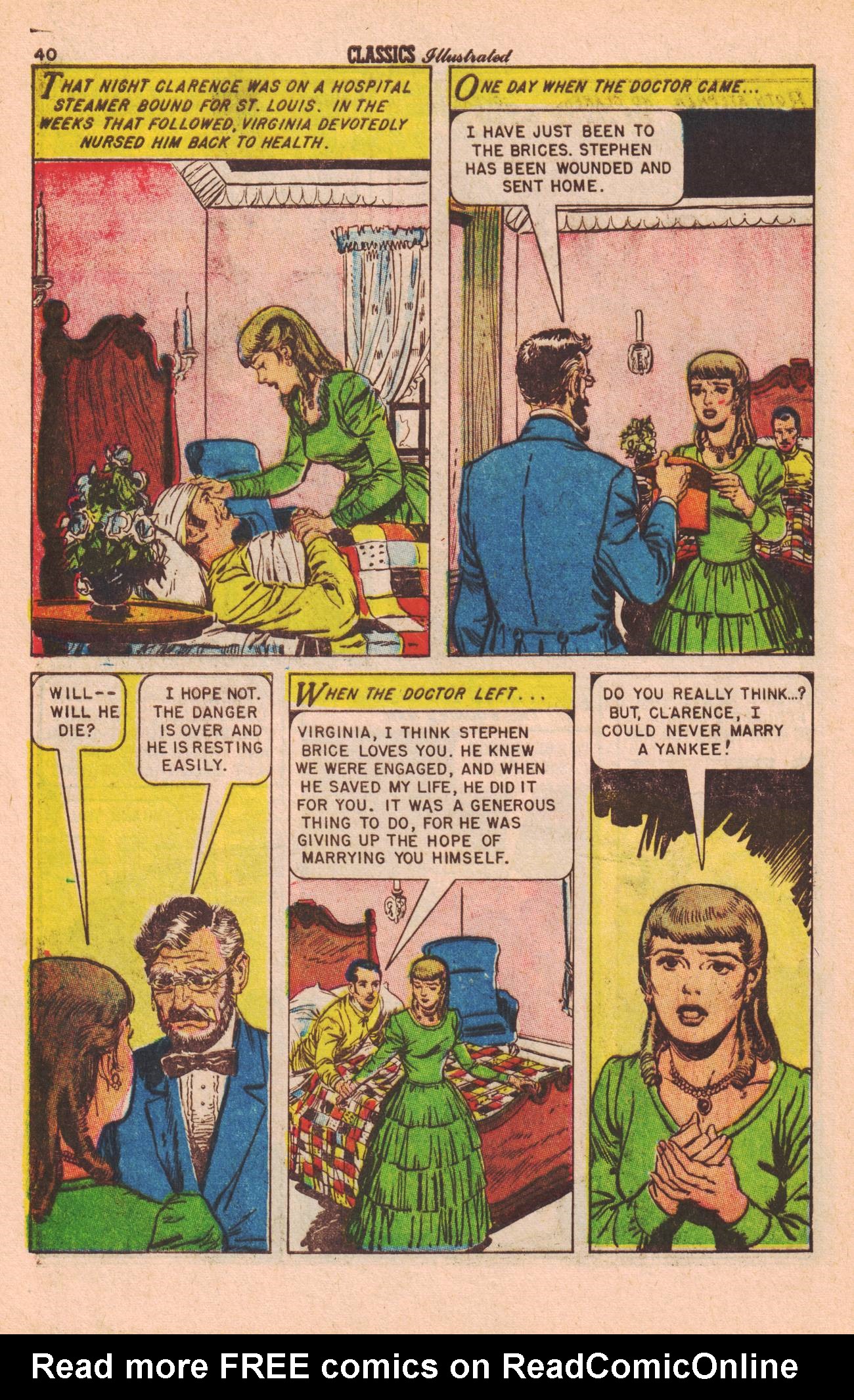 Read online Classics Illustrated comic -  Issue #145 - 42