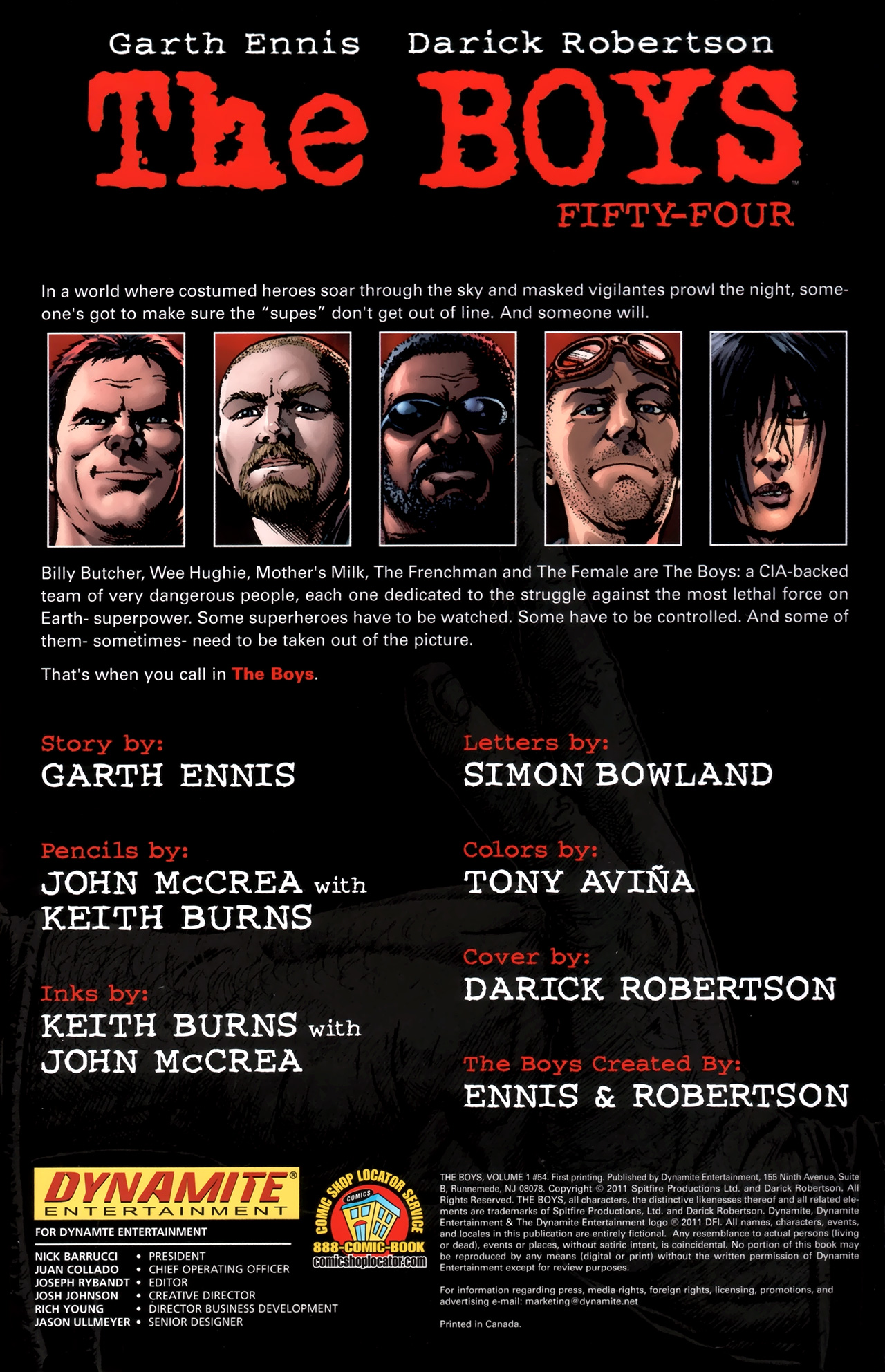 Read online The Boys comic -  Issue #54 - 2