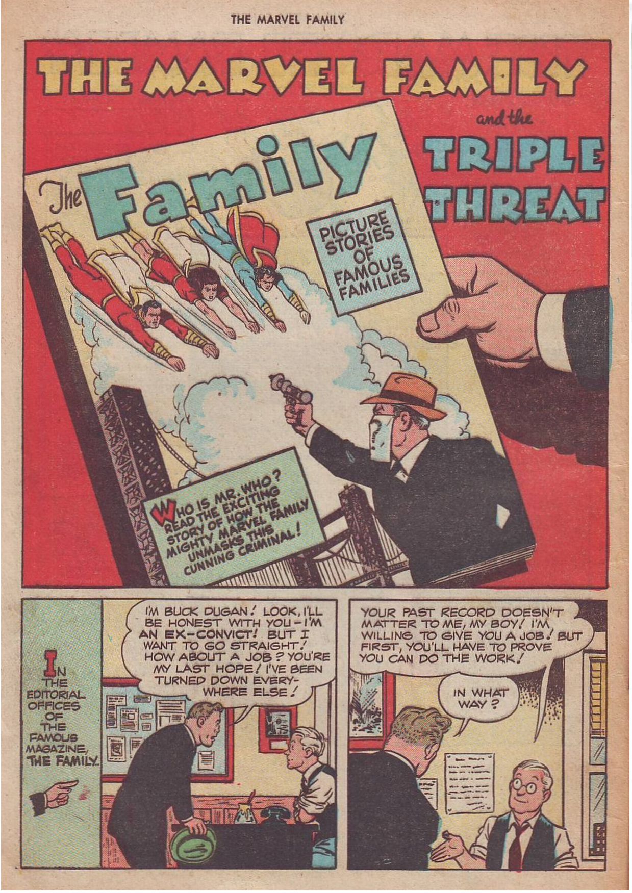 Read online The Marvel Family comic -  Issue #22 - 4