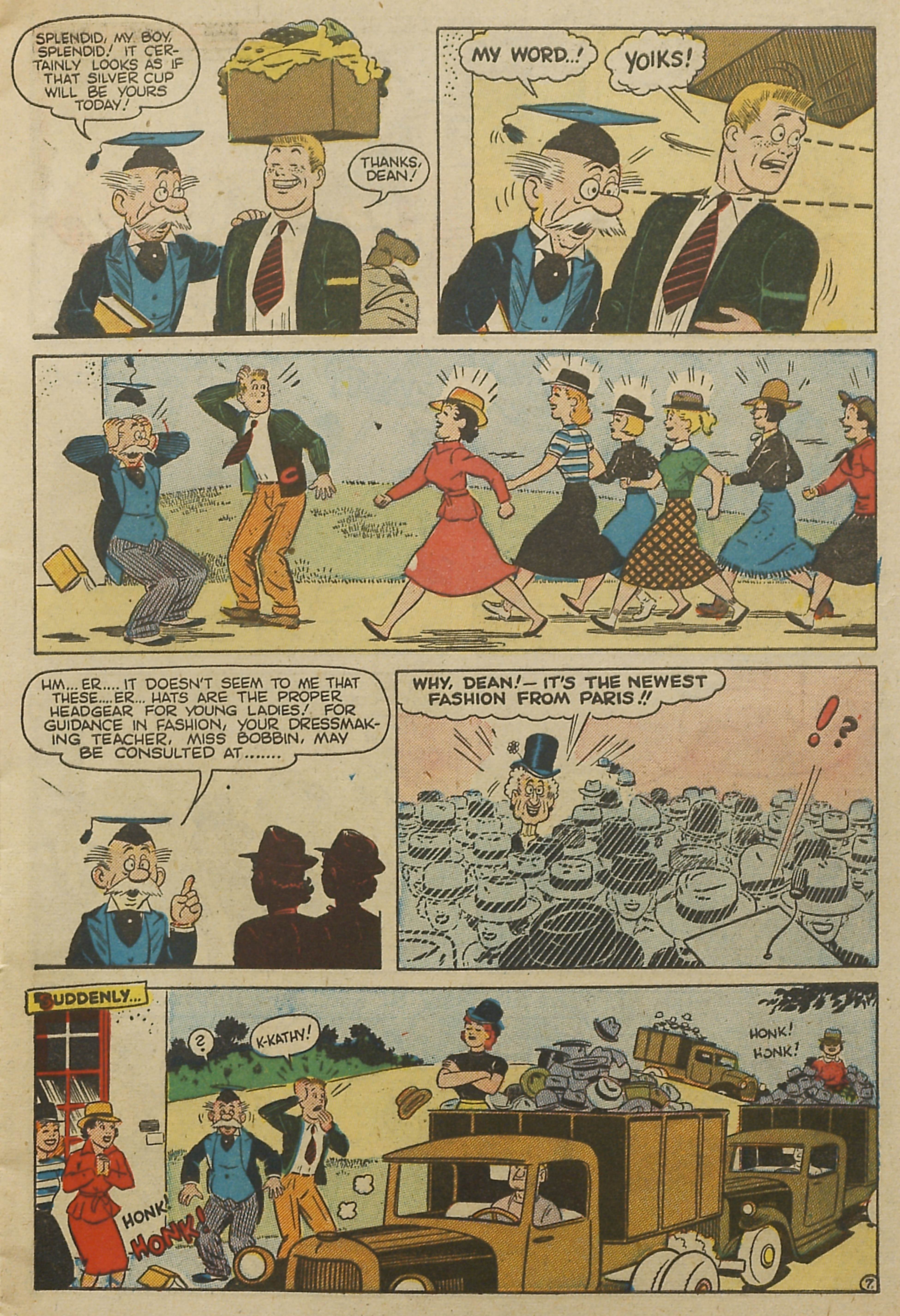 Read online Kathy (1949) comic -  Issue #4 - 9