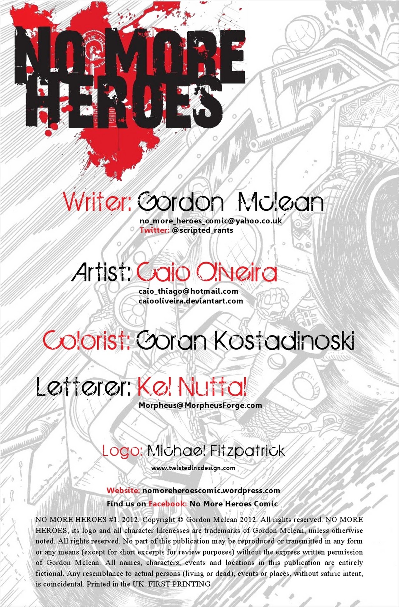 Read online No More Heroes comic -  Issue #1 - 2