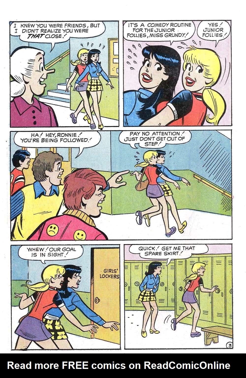 Read online Archie's Girls Betty and Veronica comic -  Issue #198 - 22