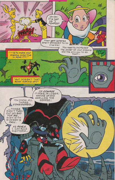 Read online NiGHTS into Dreams... comic -  Issue #3 - 18
