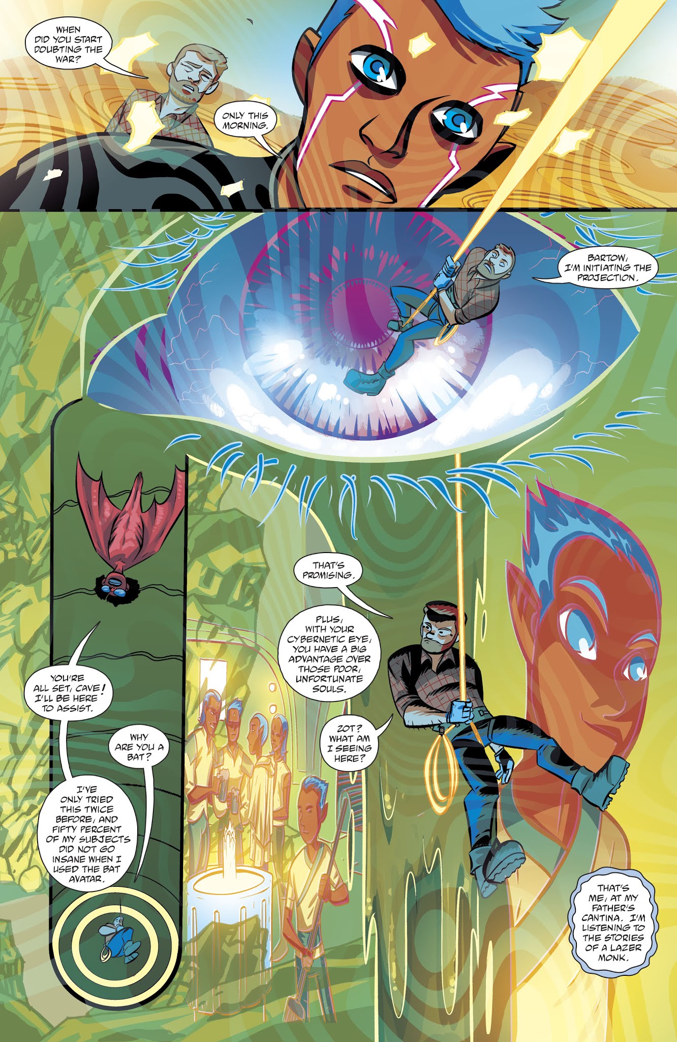 Read online Cave Carson Has An Intersteller Eye comic -  Issue #3 - 3