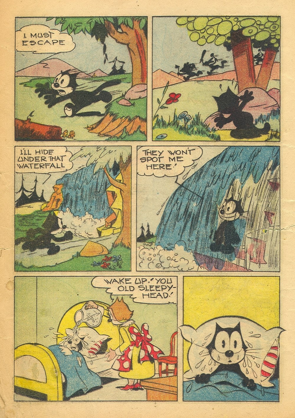 Read online Felix the Cat (1948) comic -  Issue #6 - 16