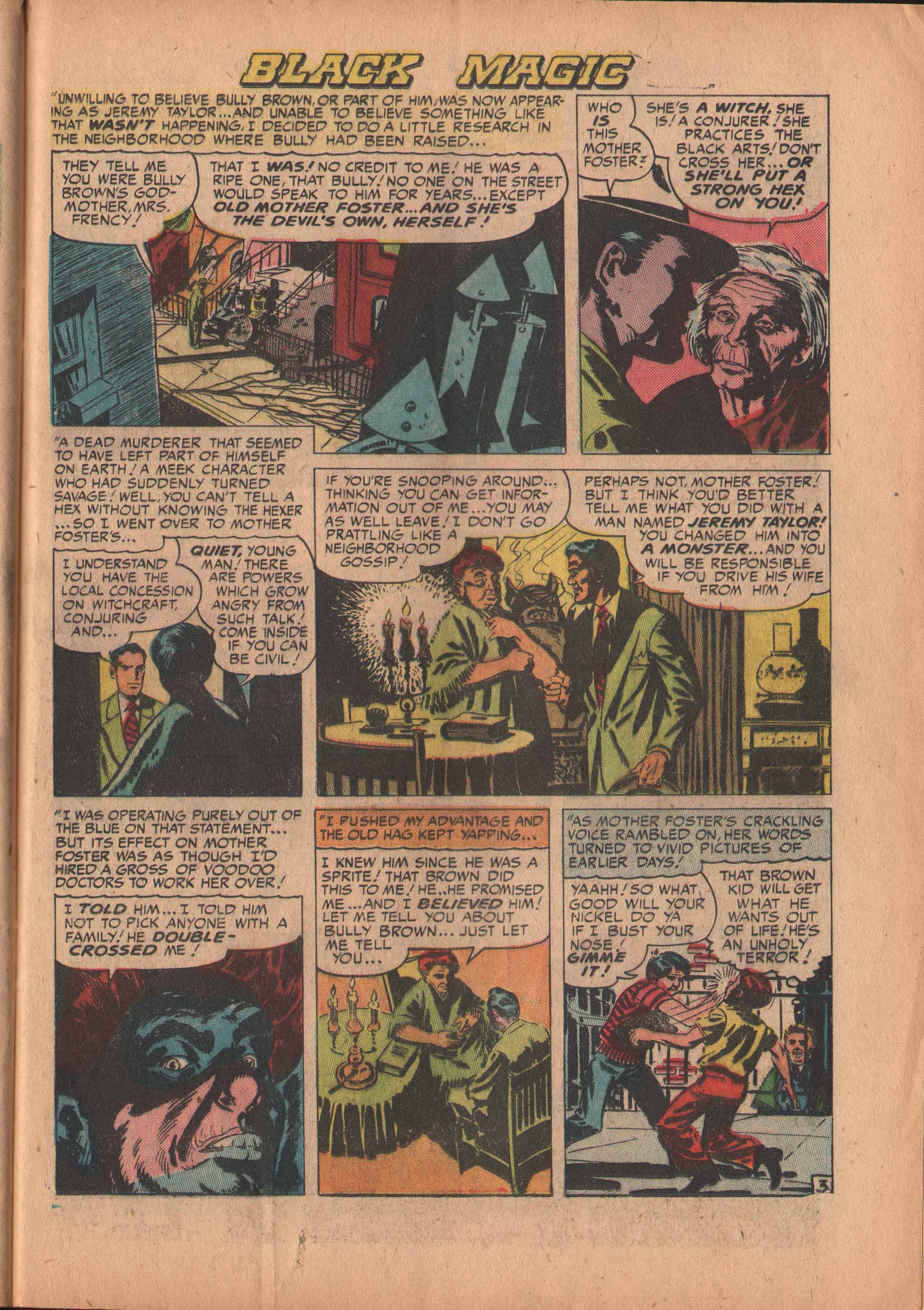 Read online Black Magic (1950) comic -  Issue #4 - 16