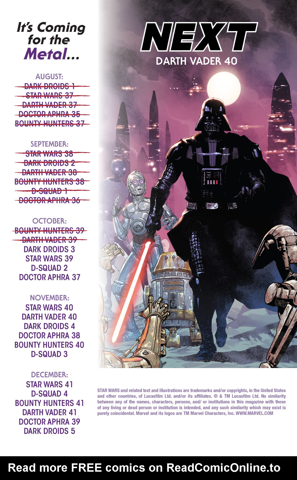 Read online Star Wars: Darth Vader (2020) comic -  Issue #39 - 23