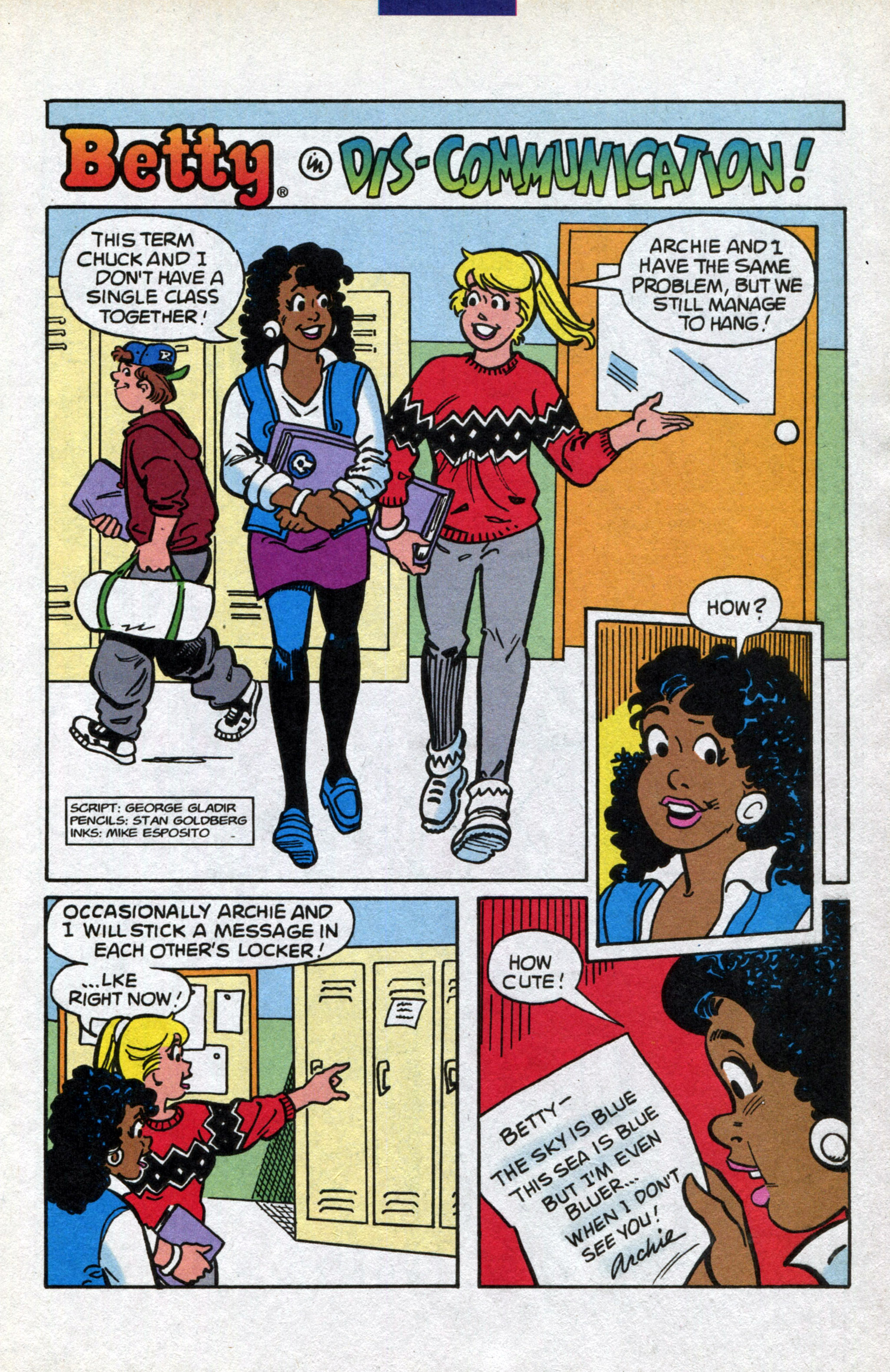 Read online Betty comic -  Issue #71 - 19