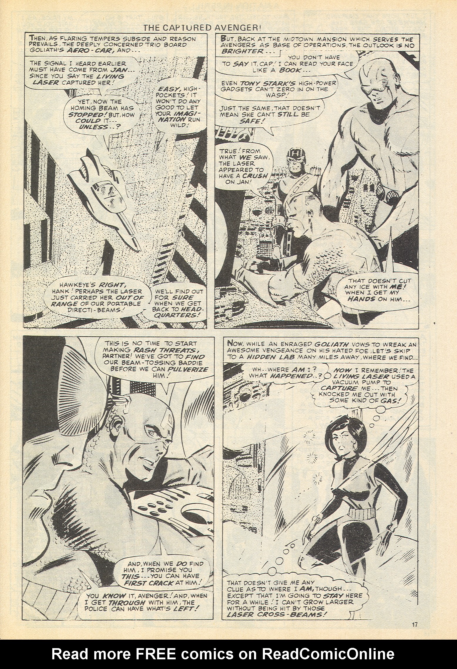 Read online The Avengers (1973) comic -  Issue #36 - 17
