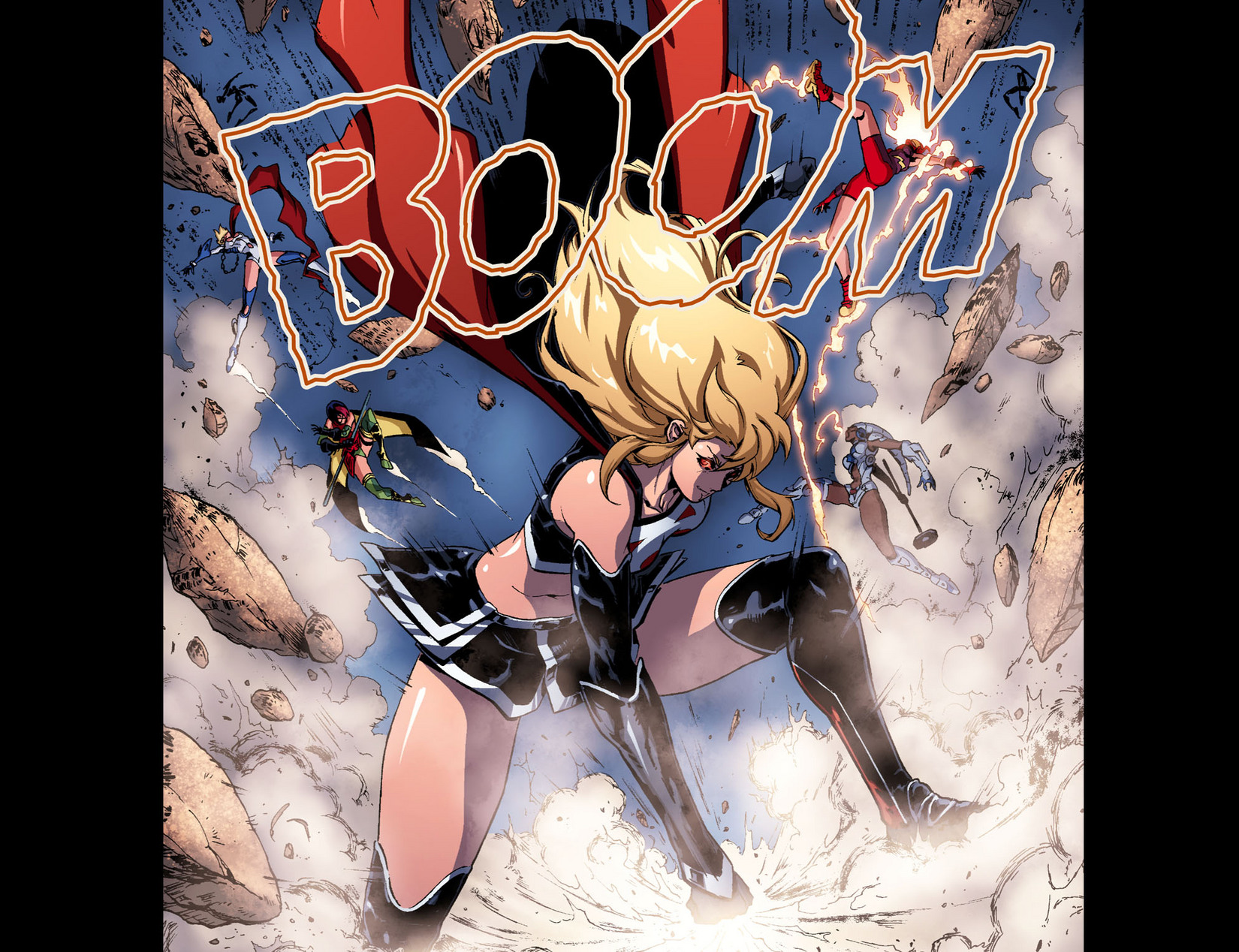 Read online Ame-Comi: Supergirl comic -  Issue #3 - 9