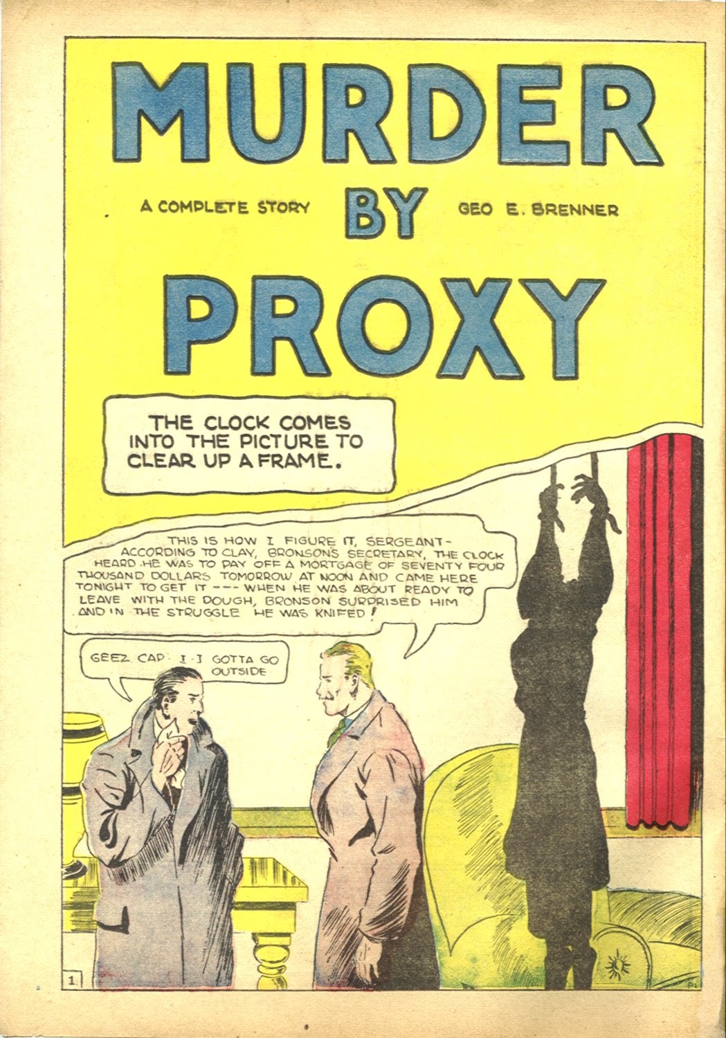 Read online Detective Picture Stories comic -  Issue #5 - 4