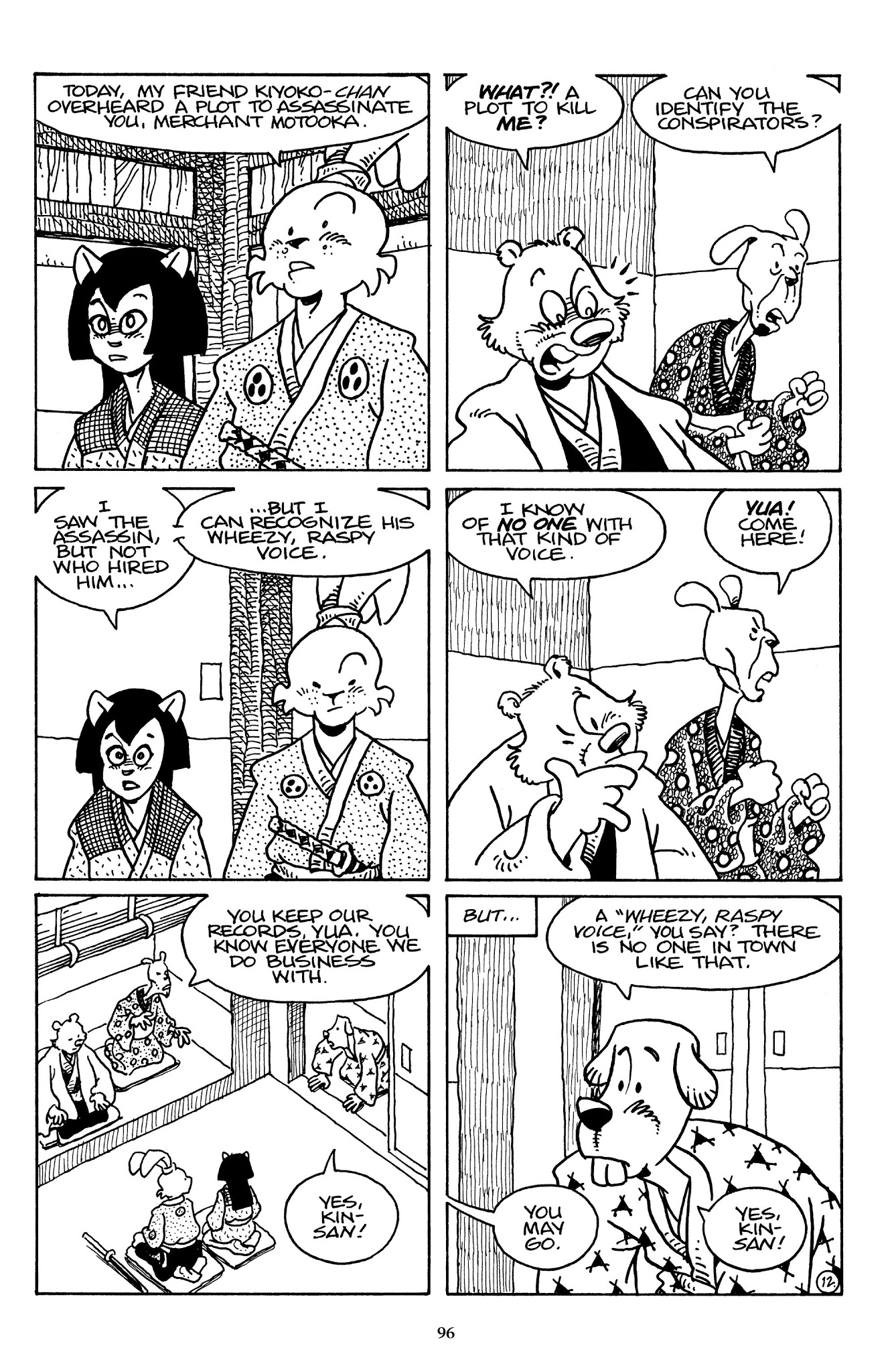 Read online The Usagi Yojimbo Saga comic -  Issue # TPB 7 - 93