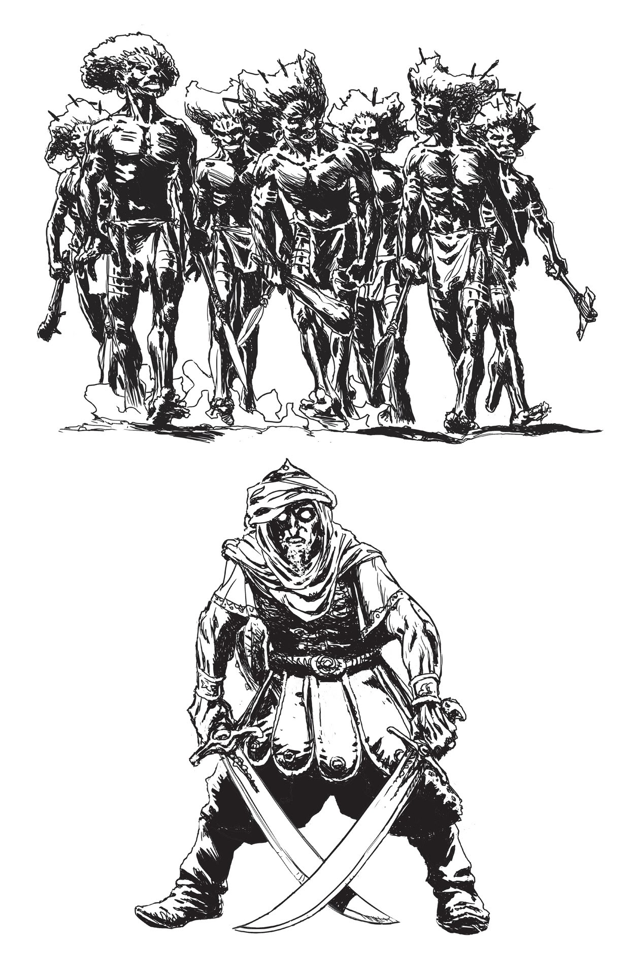 Read online The Cimmerian comic -  Issue # TPB 3 - 141