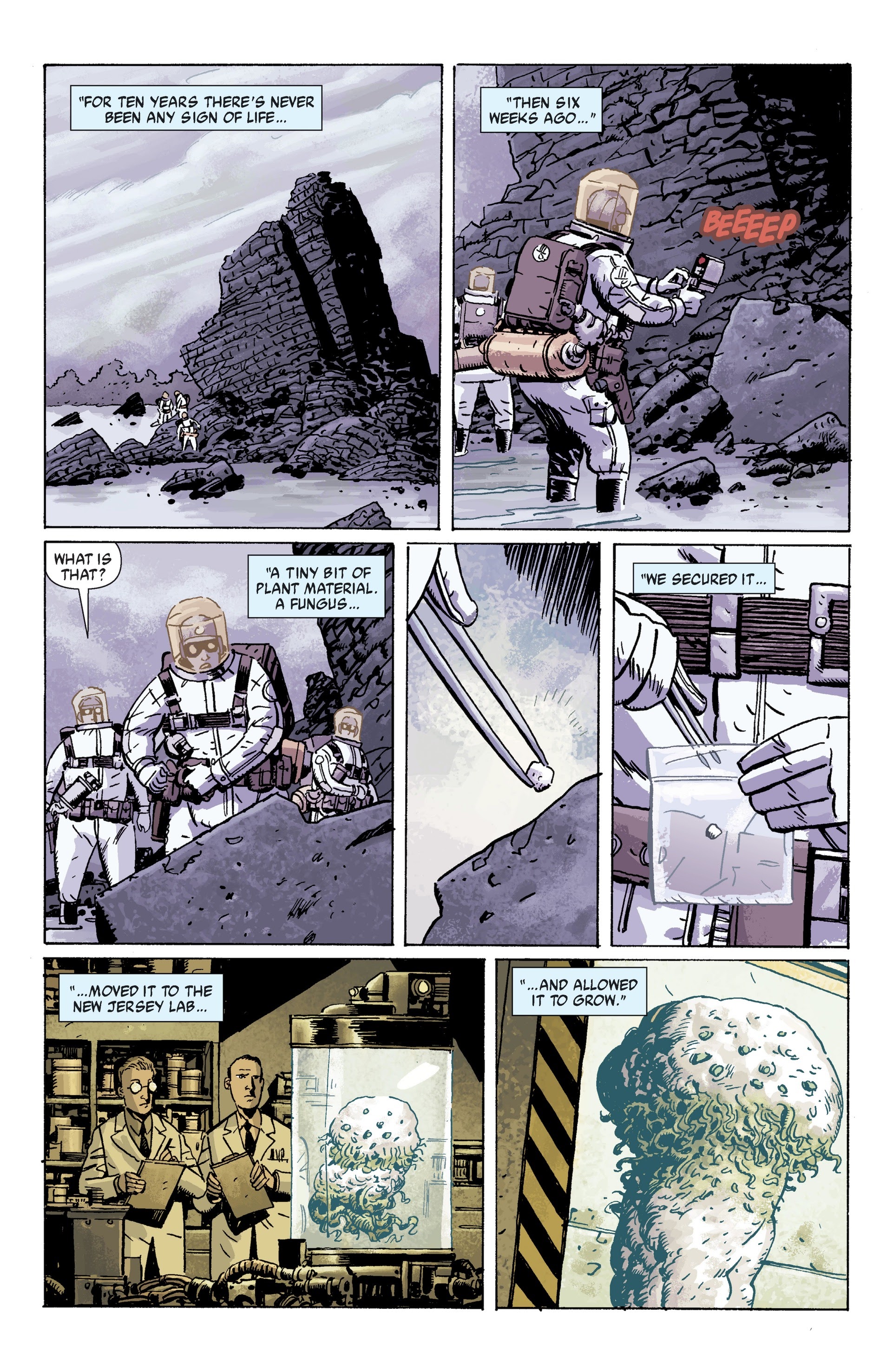 Read online Hellboy Universe Essentials: B.P.R.D. comic -  Issue # TPB - 38