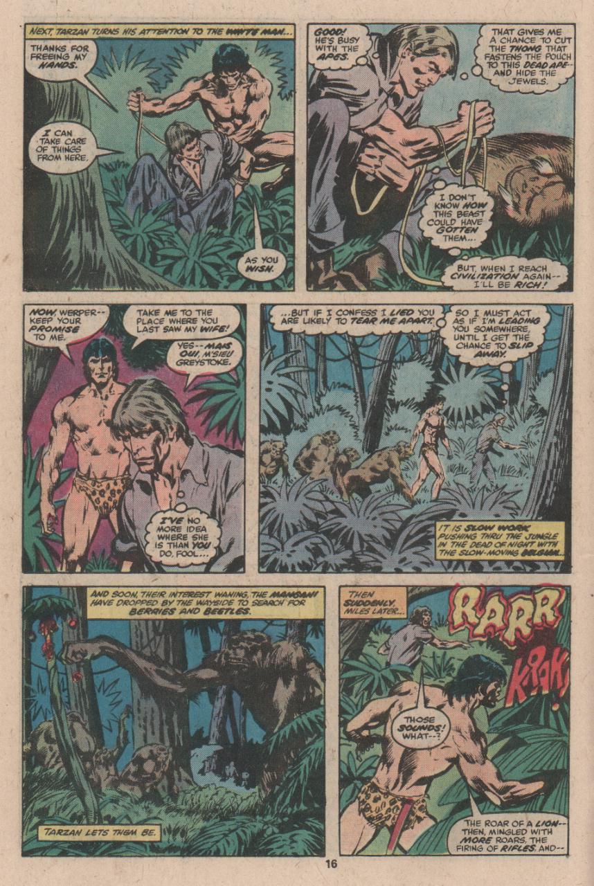Read online Tarzan (1977) comic -  Issue #11 - 11
