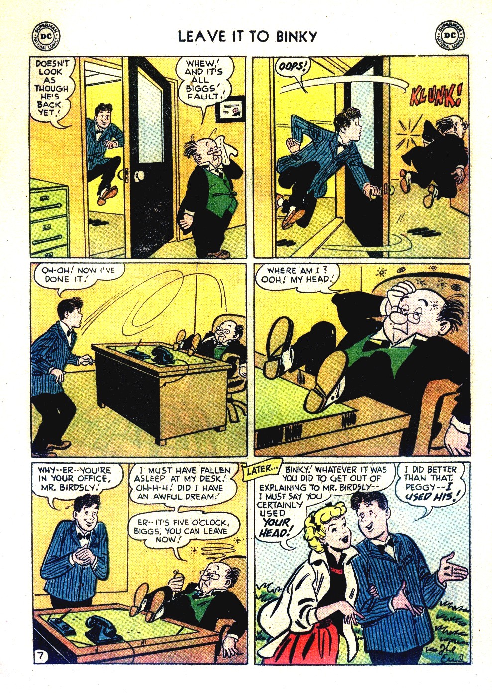 Read online Leave it to Binky comic -  Issue #59 - 9