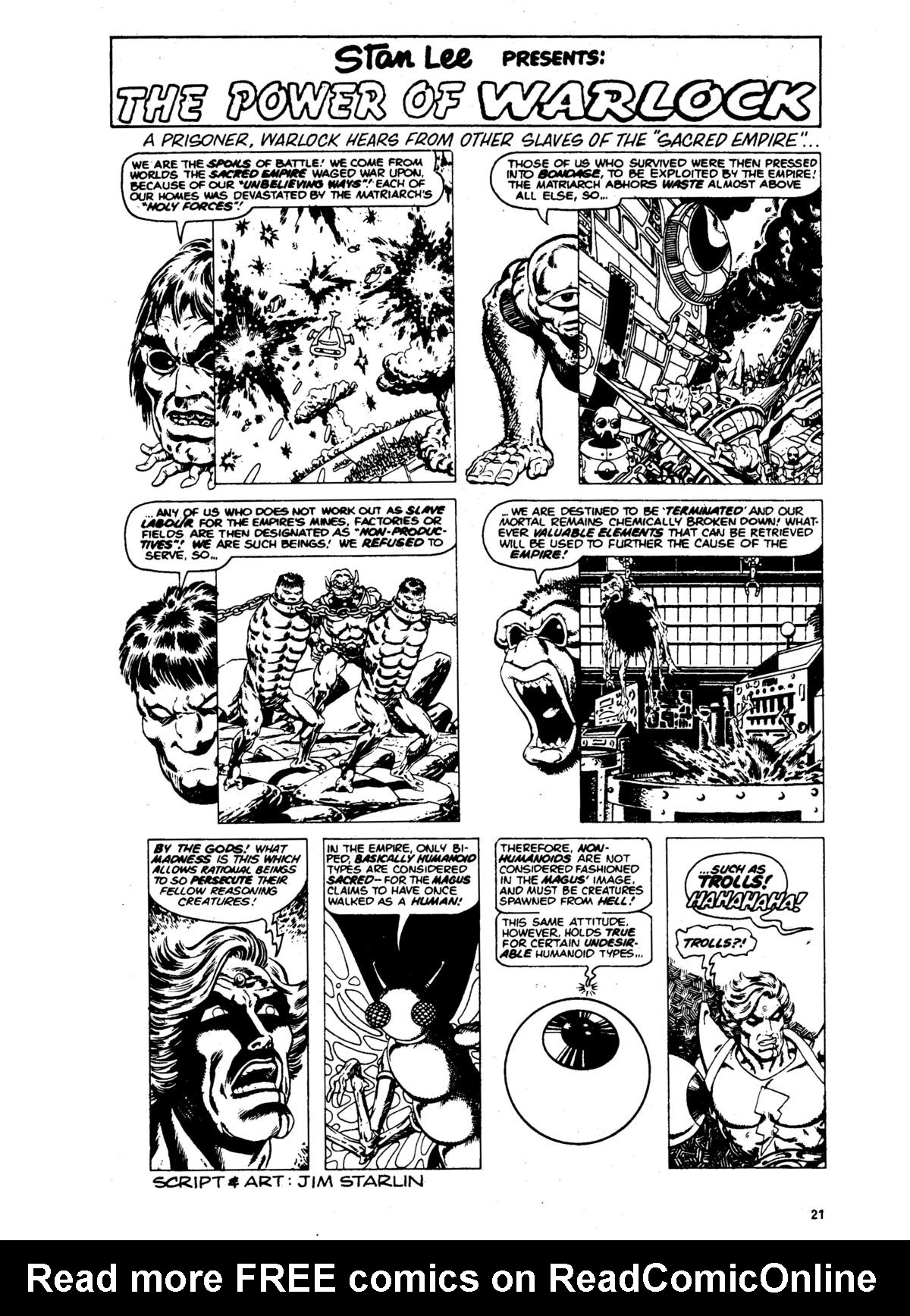 Read online Star Wars Weekly comic -  Issue #49 - 21