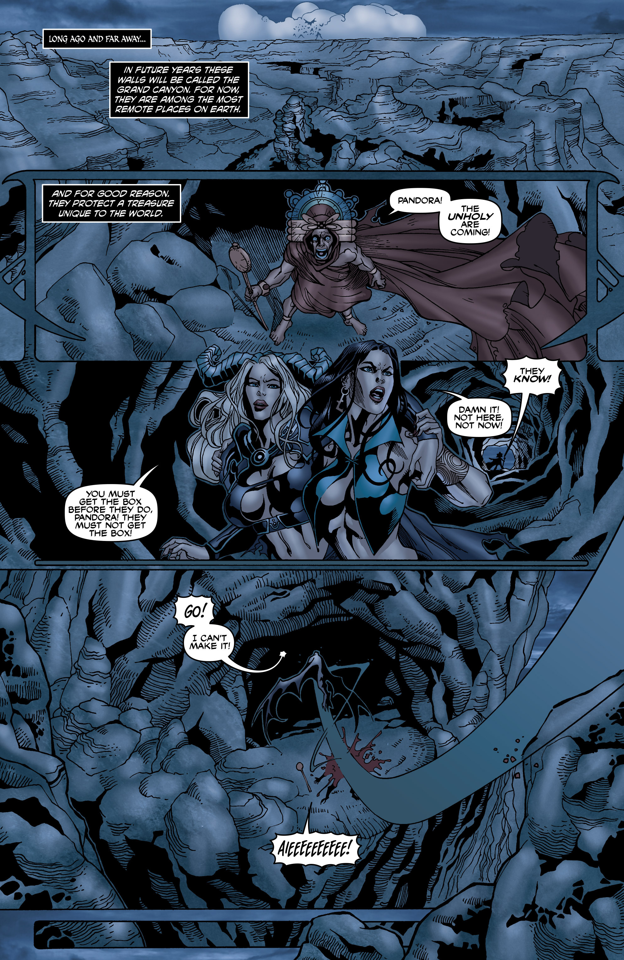 Read online Lady Death Origins comic -  Issue #17 - 18