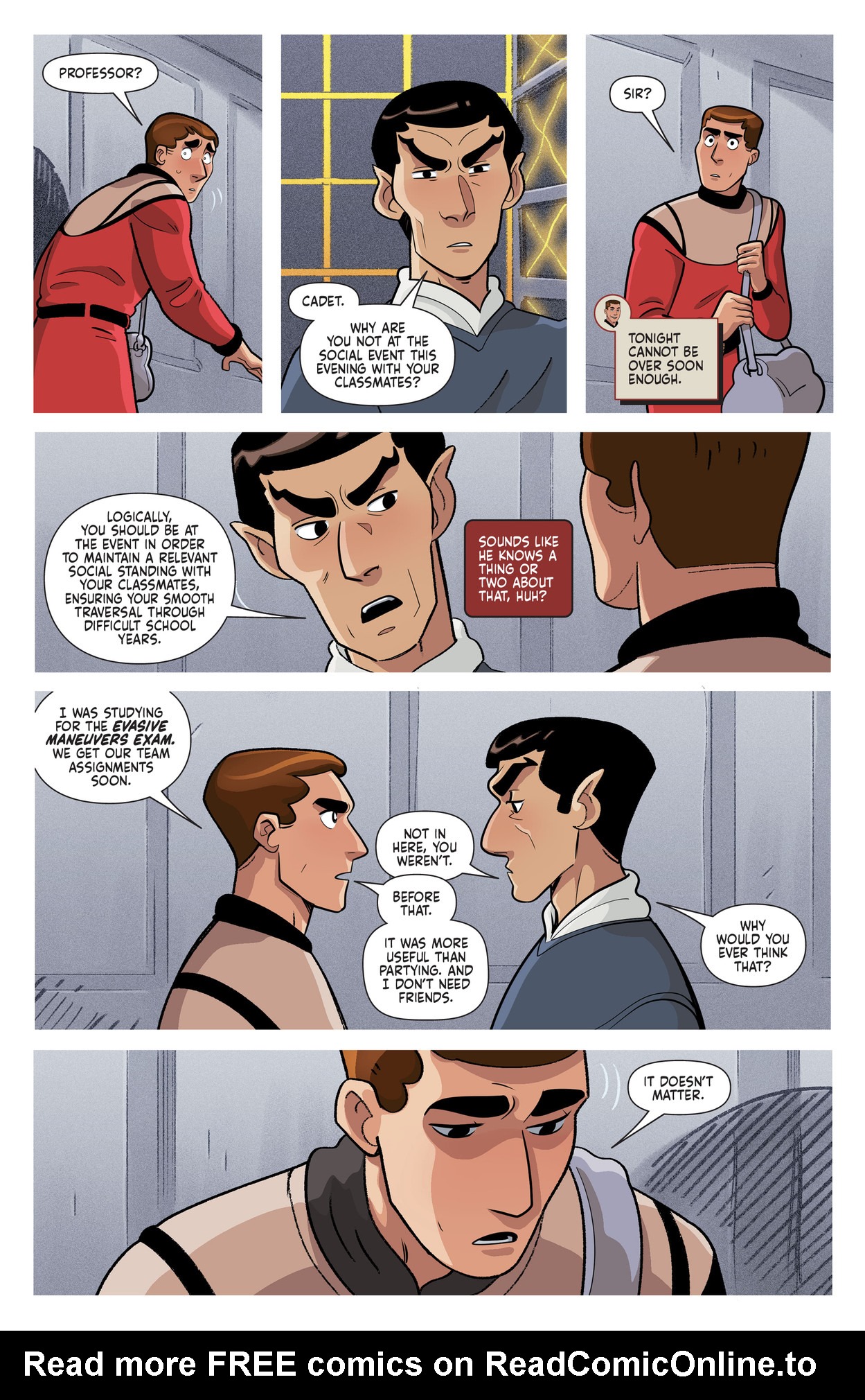 Read online Star Trek: Picard's Academy comic -  Issue #2 - 4