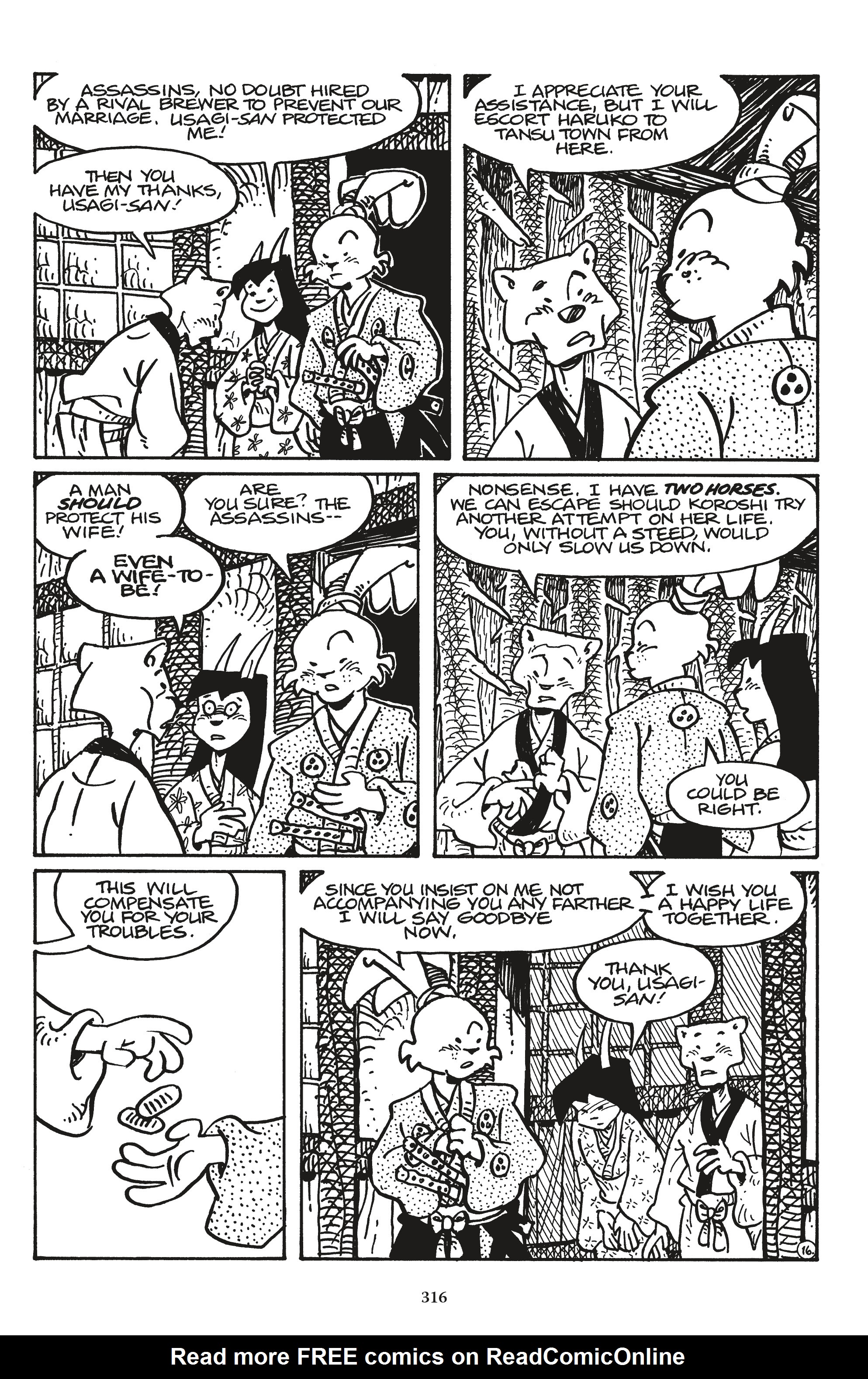 Read online The Usagi Yojimbo Saga comic -  Issue # TPB 8 (Part 4) - 14