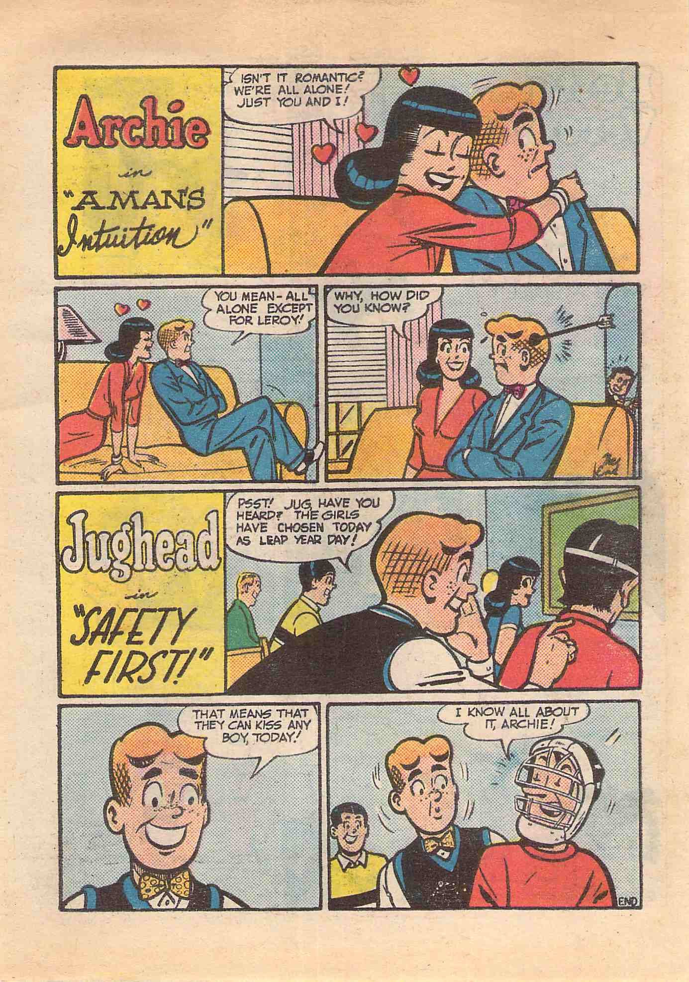 Read online Archie's Double Digest Magazine comic -  Issue #32 - 186