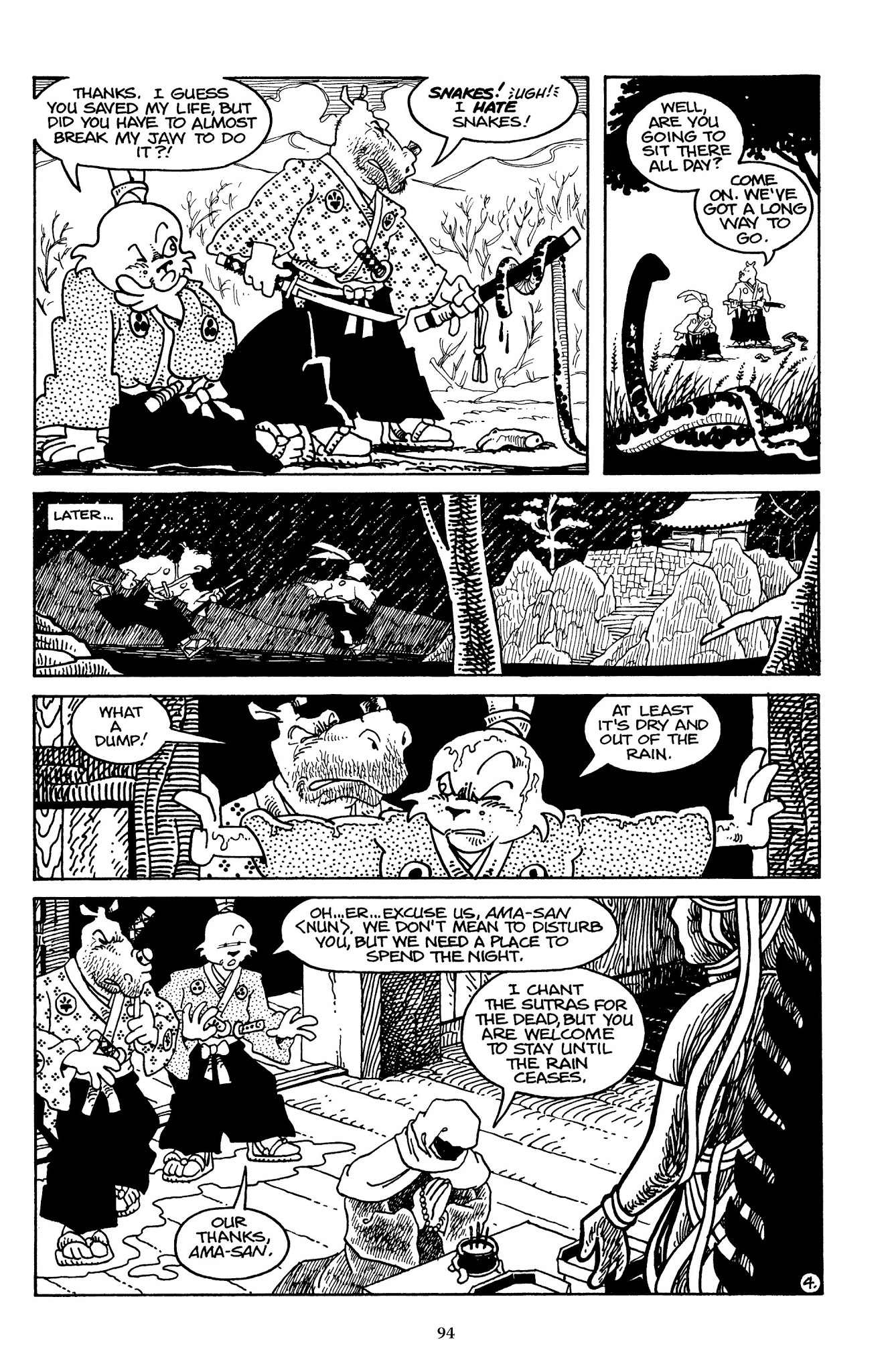 Read online The Usagi Yojimbo Saga comic -  Issue # TPB 2 - 94