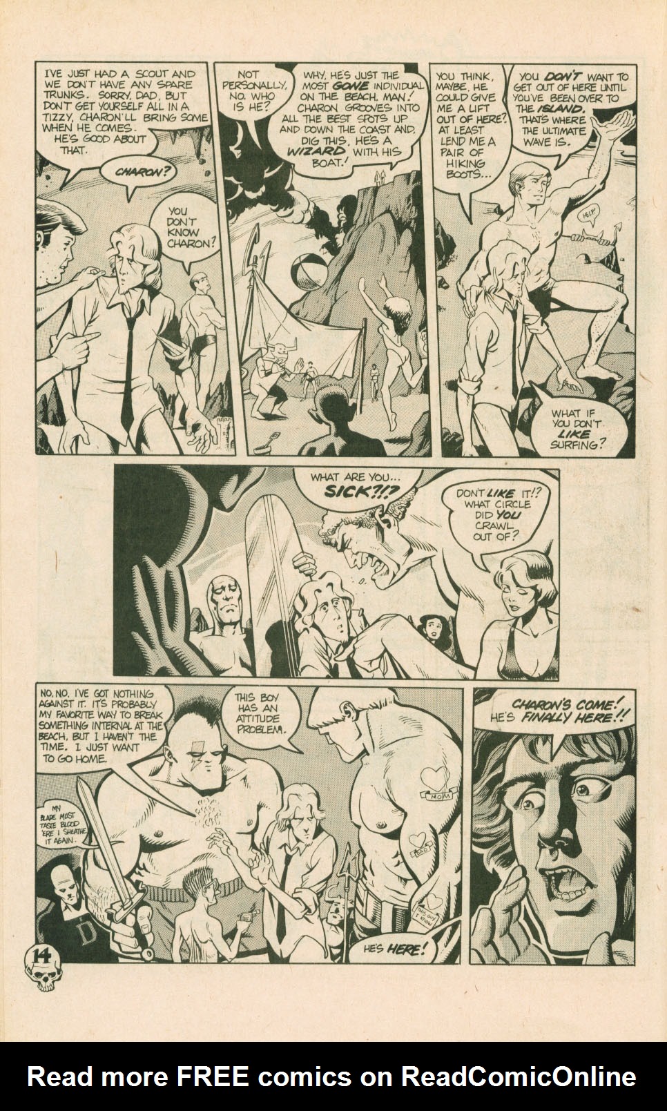 Read online Stig's Inferno comic -  Issue #3 - 16