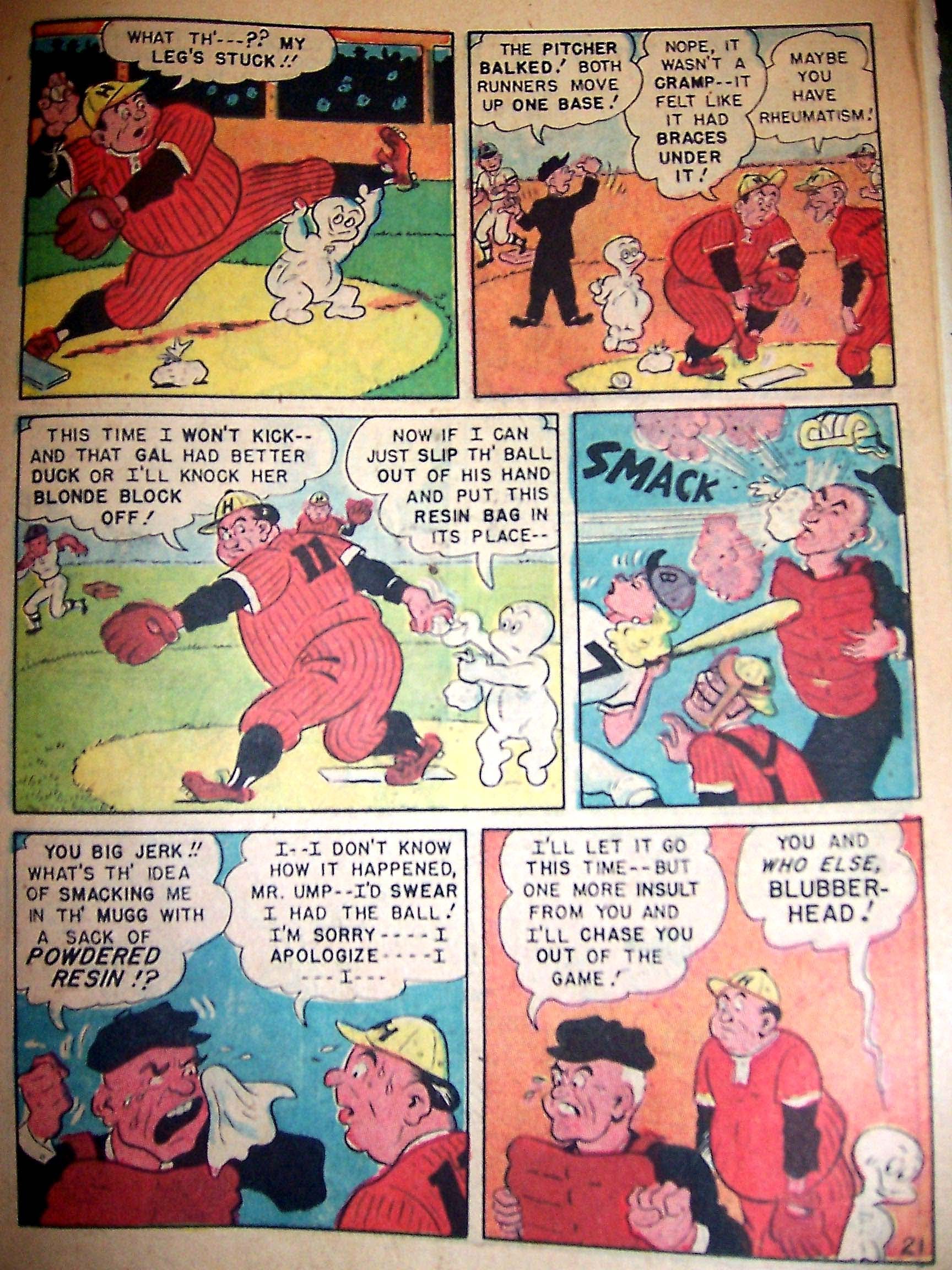 Read online Babe (1948) comic -  Issue #9 - 23