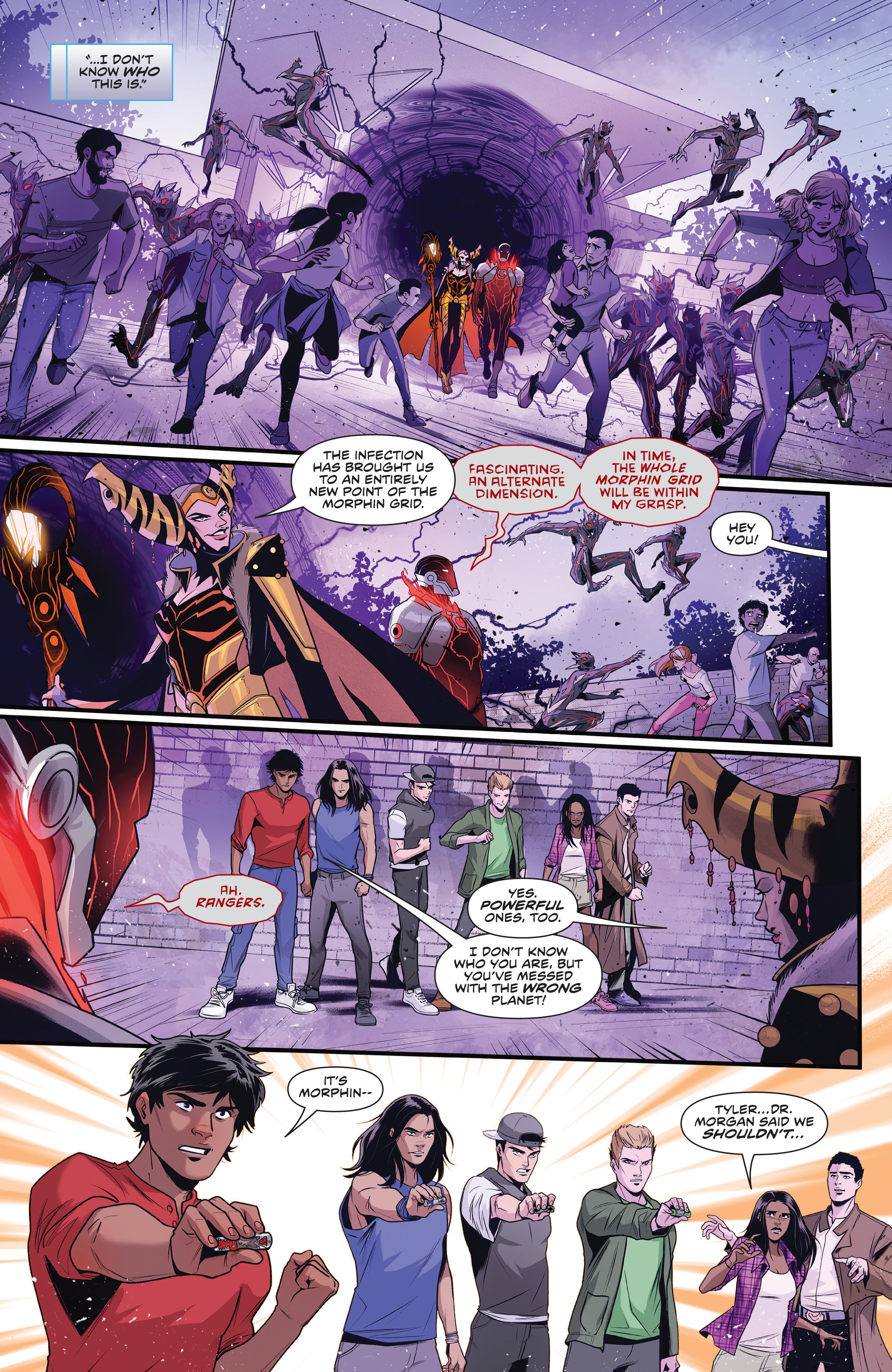 Read online Mighty Morphin Power Rangers comic -  Issue #113 - 5
