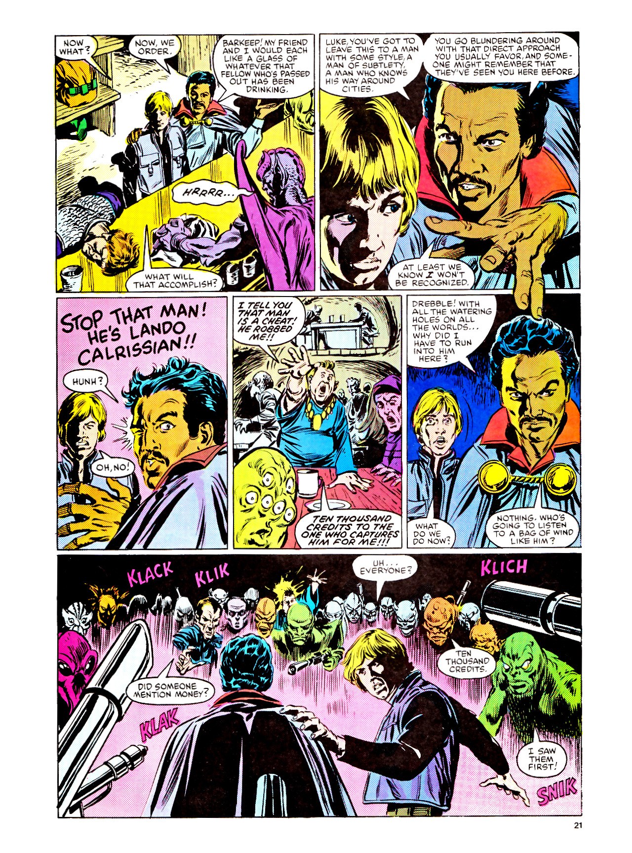 Read online Return of the Jedi comic -  Issue #148 - 21