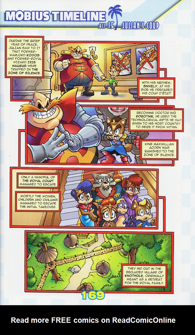 Read online Sonic the Hedgehog: The Complete Sonic Comic Encyclopedia comic -  Issue # TPB - 171