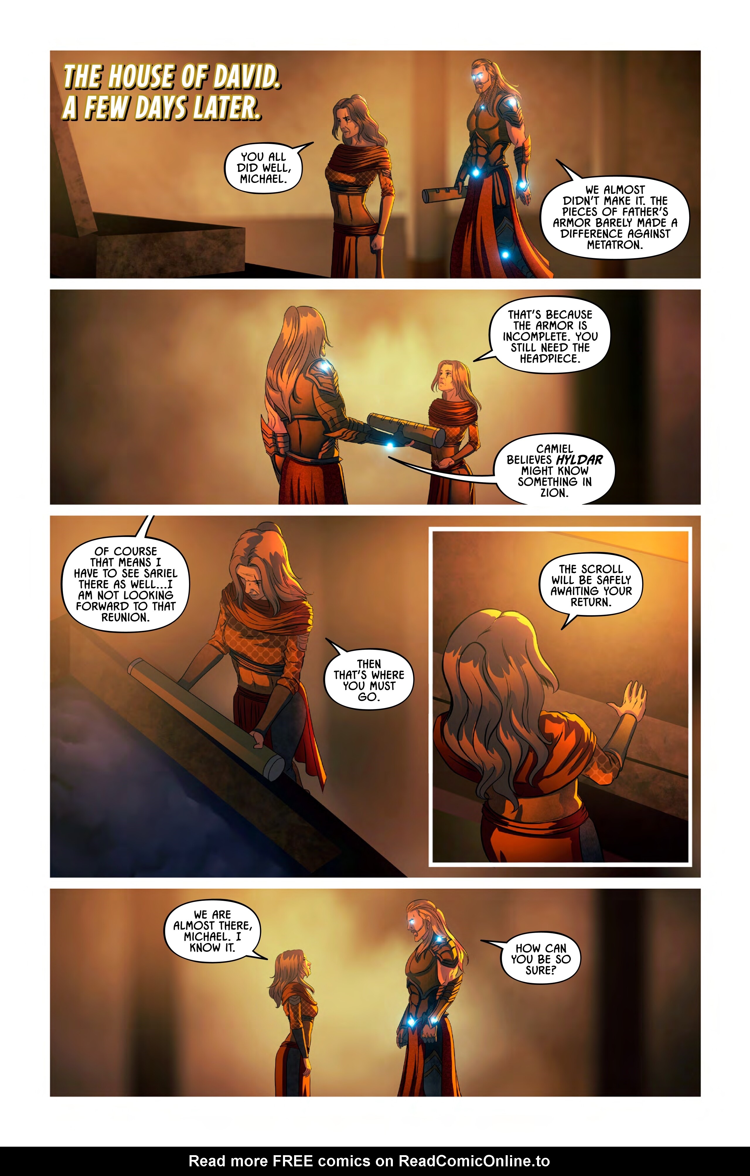 Read online Knights of the Golden Sun comic -  Issue #14 - 20