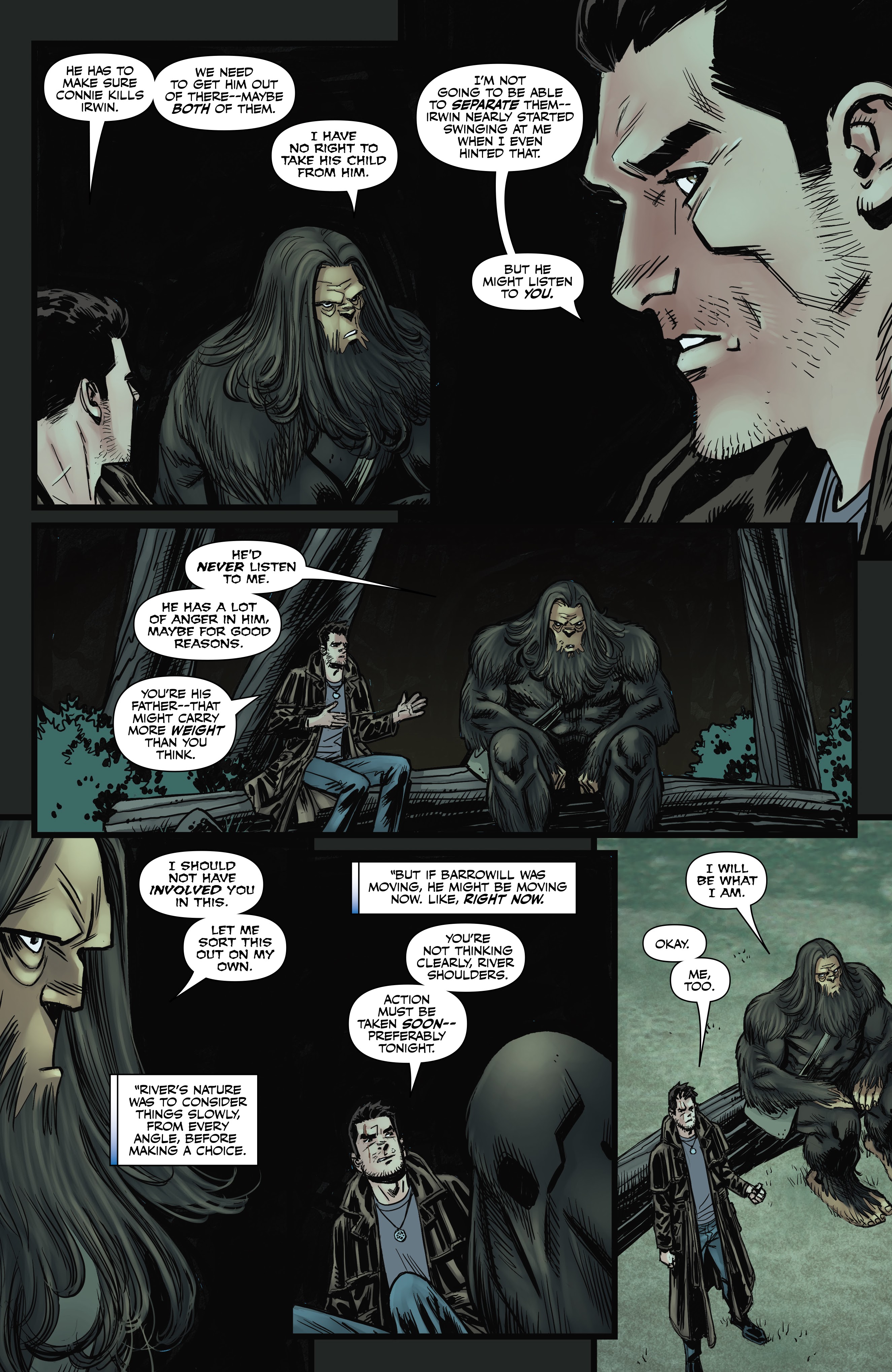 Read online Jim Butcher's The Dresden Files: Bigfoot comic -  Issue # TPB - 109