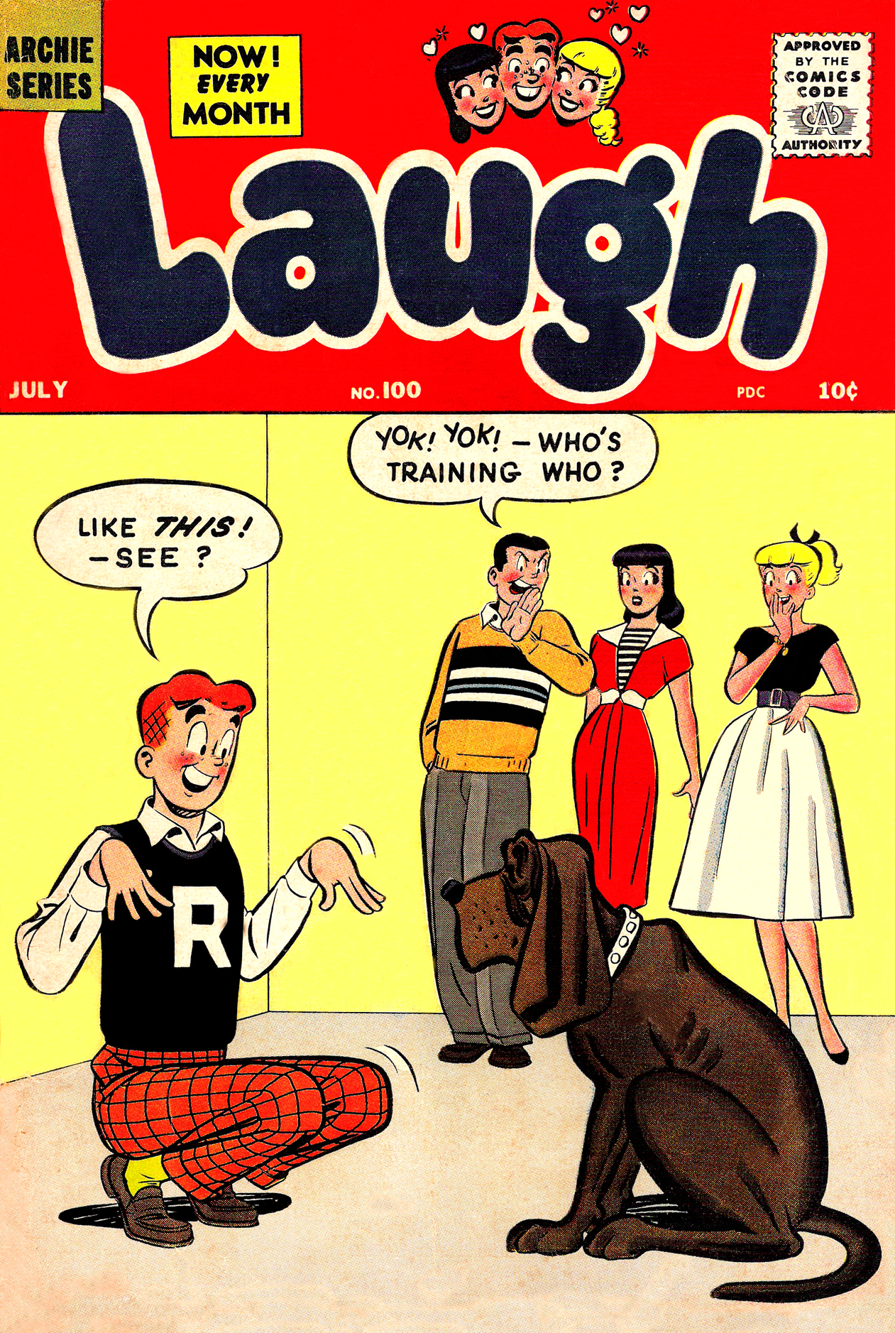 Read online Laugh (Comics) comic -  Issue #100 - 1