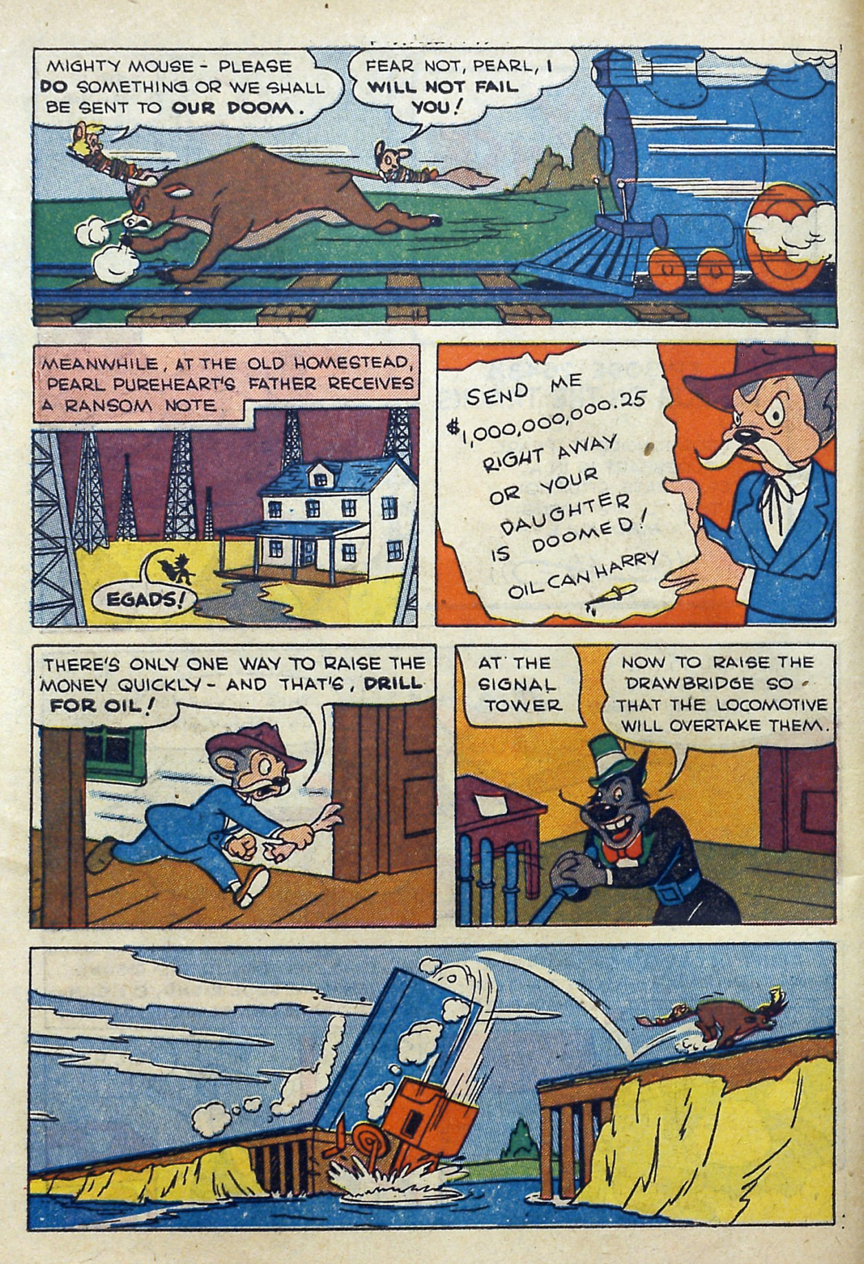 Read online Paul Terry's Mighty Mouse Comics comic -  Issue #42 - 35