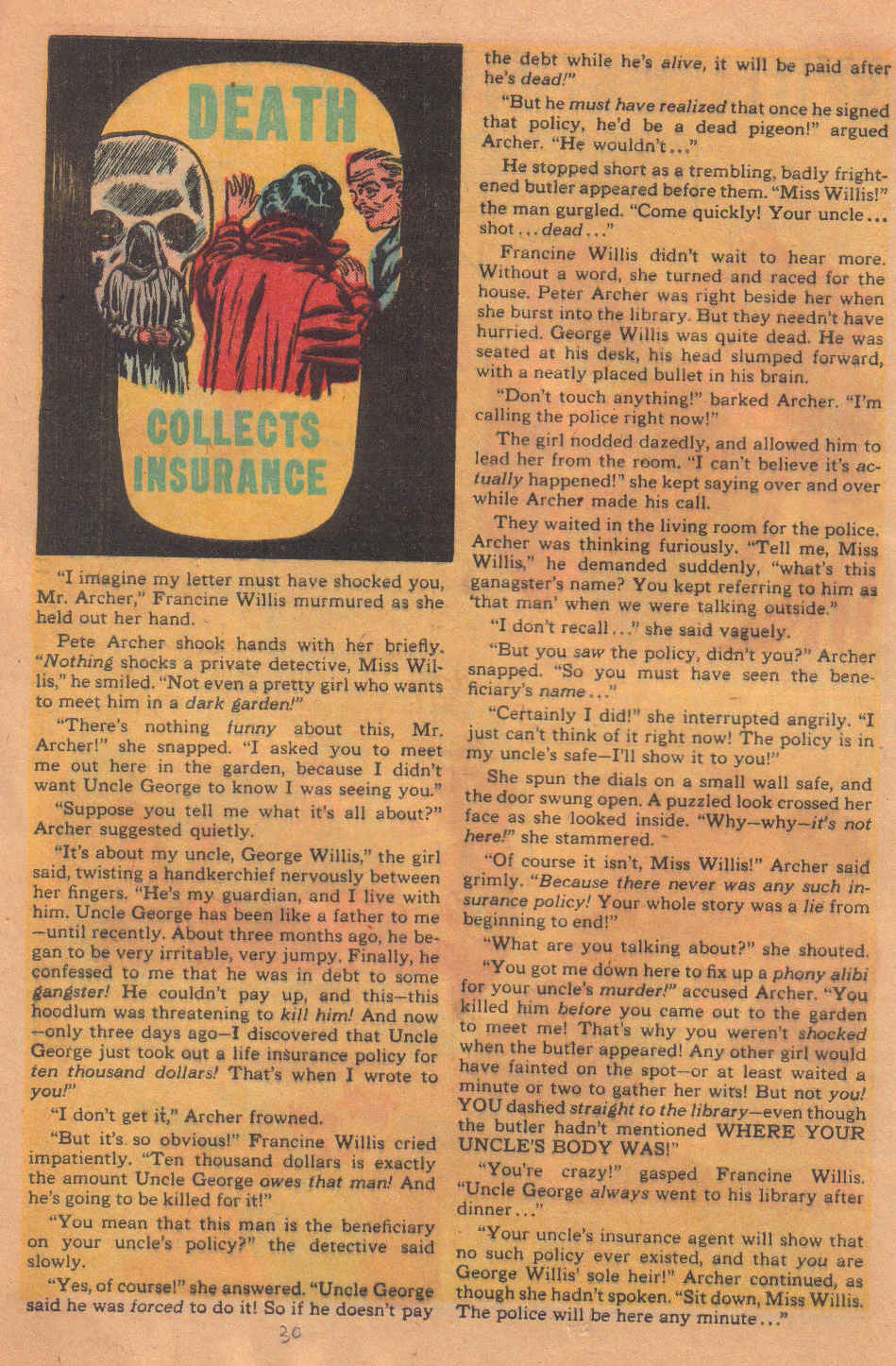 Read online Kerry Drake Detective Cases comic -  Issue #30 - 28