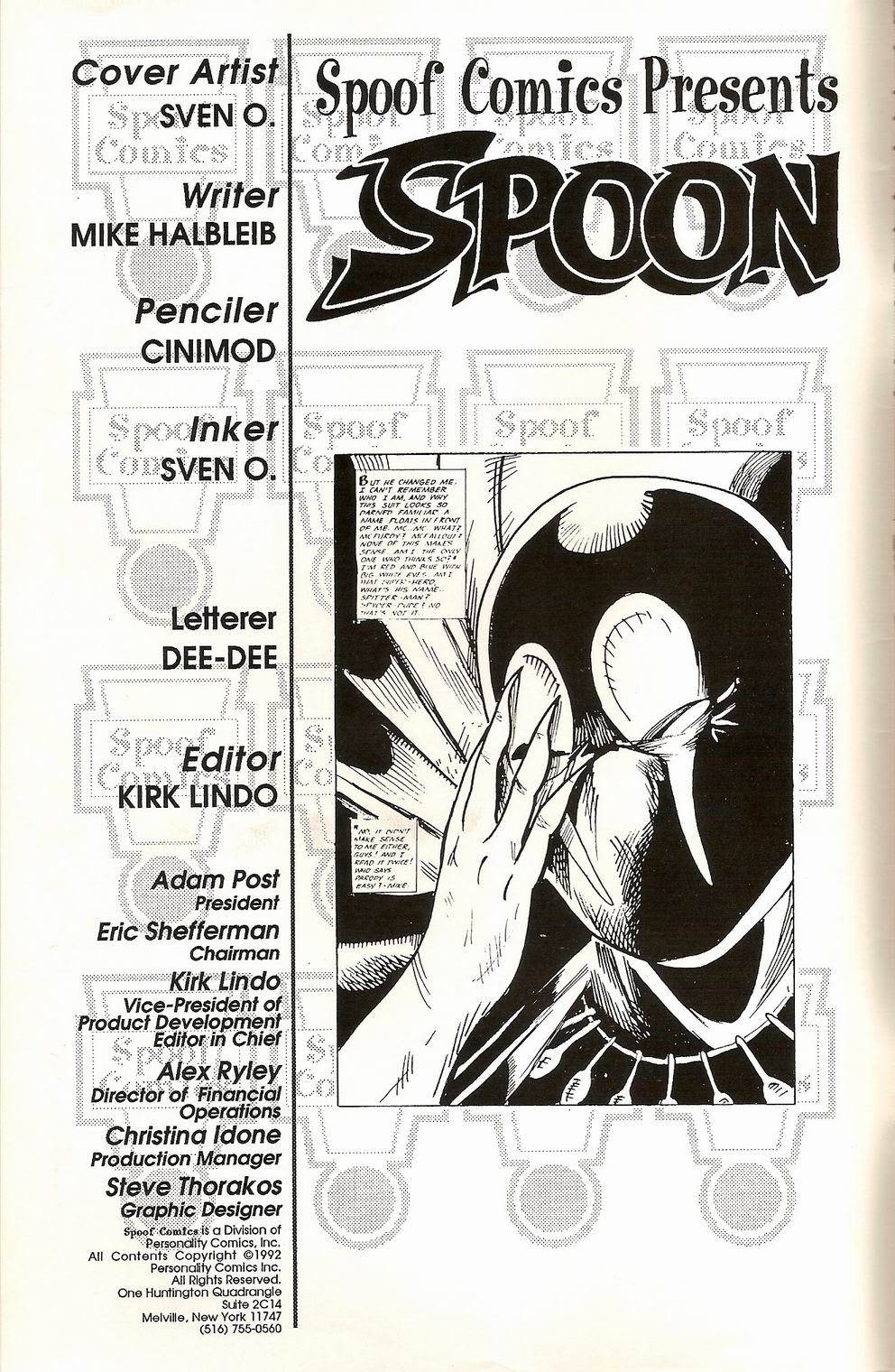 Read online Spoon comic -  Issue # Full - 2