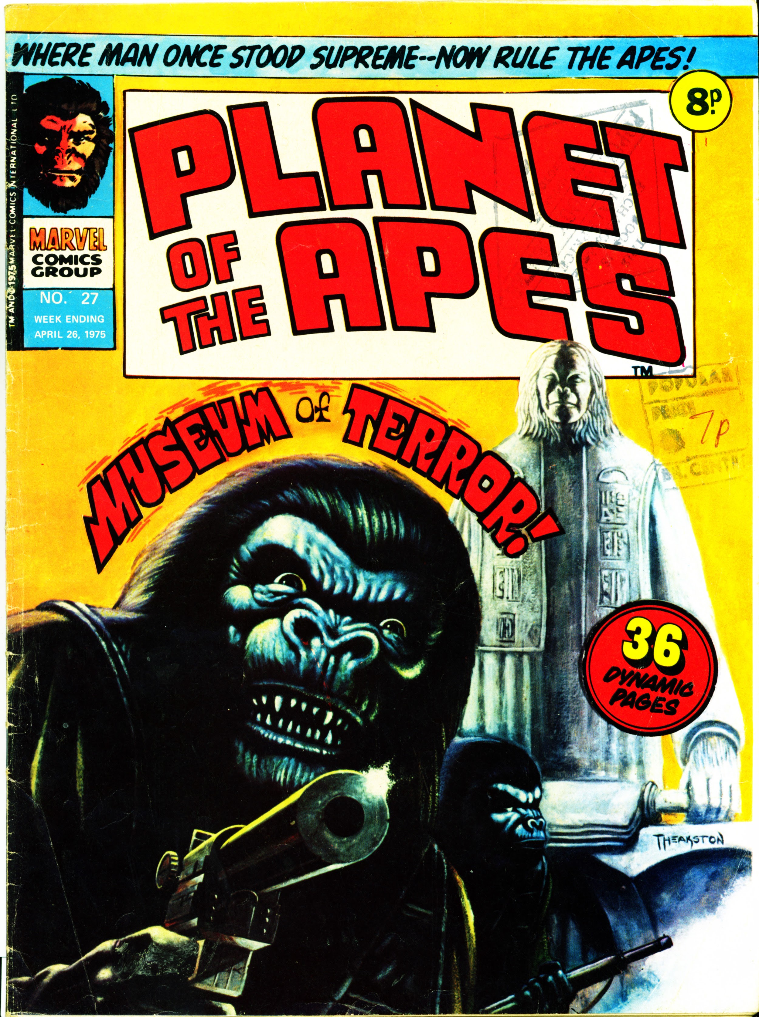 Read online Planet of the Apes (1974) comic -  Issue #27 - 1