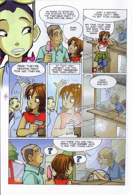 Read online W.i.t.c.h. comic -  Issue #17 - 52