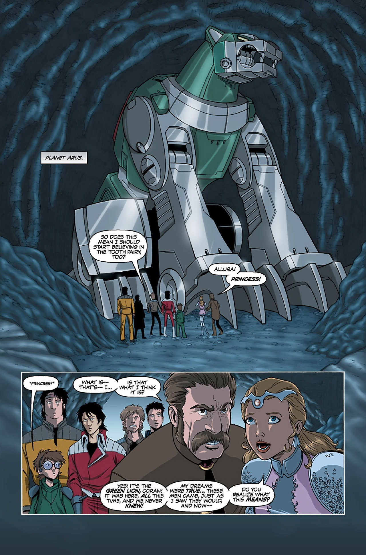 Read online Voltron: Defender of the Universe (Existed) comic -  Issue #2 - 2