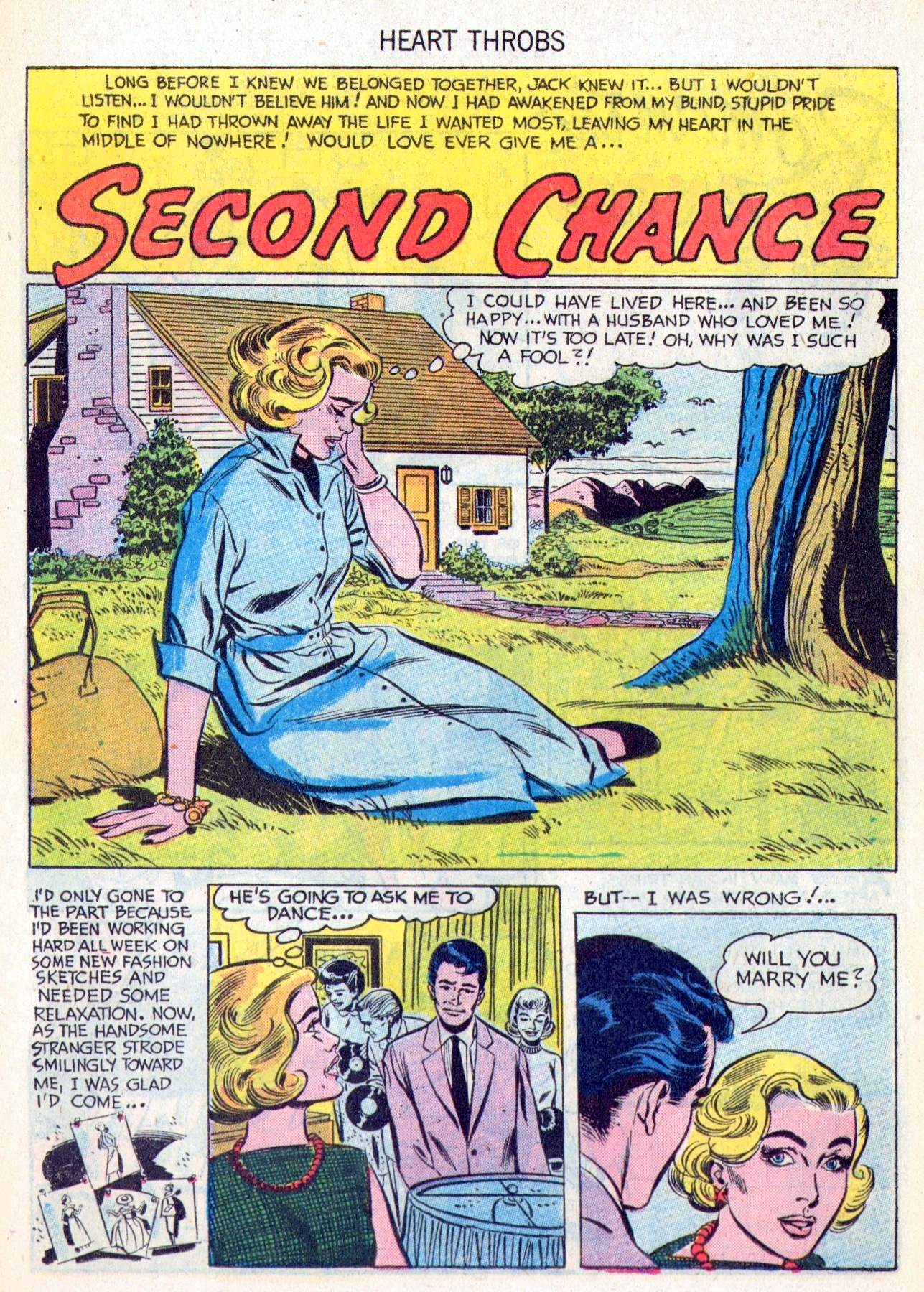 Read online Heart Throbs comic -  Issue #48 - 18