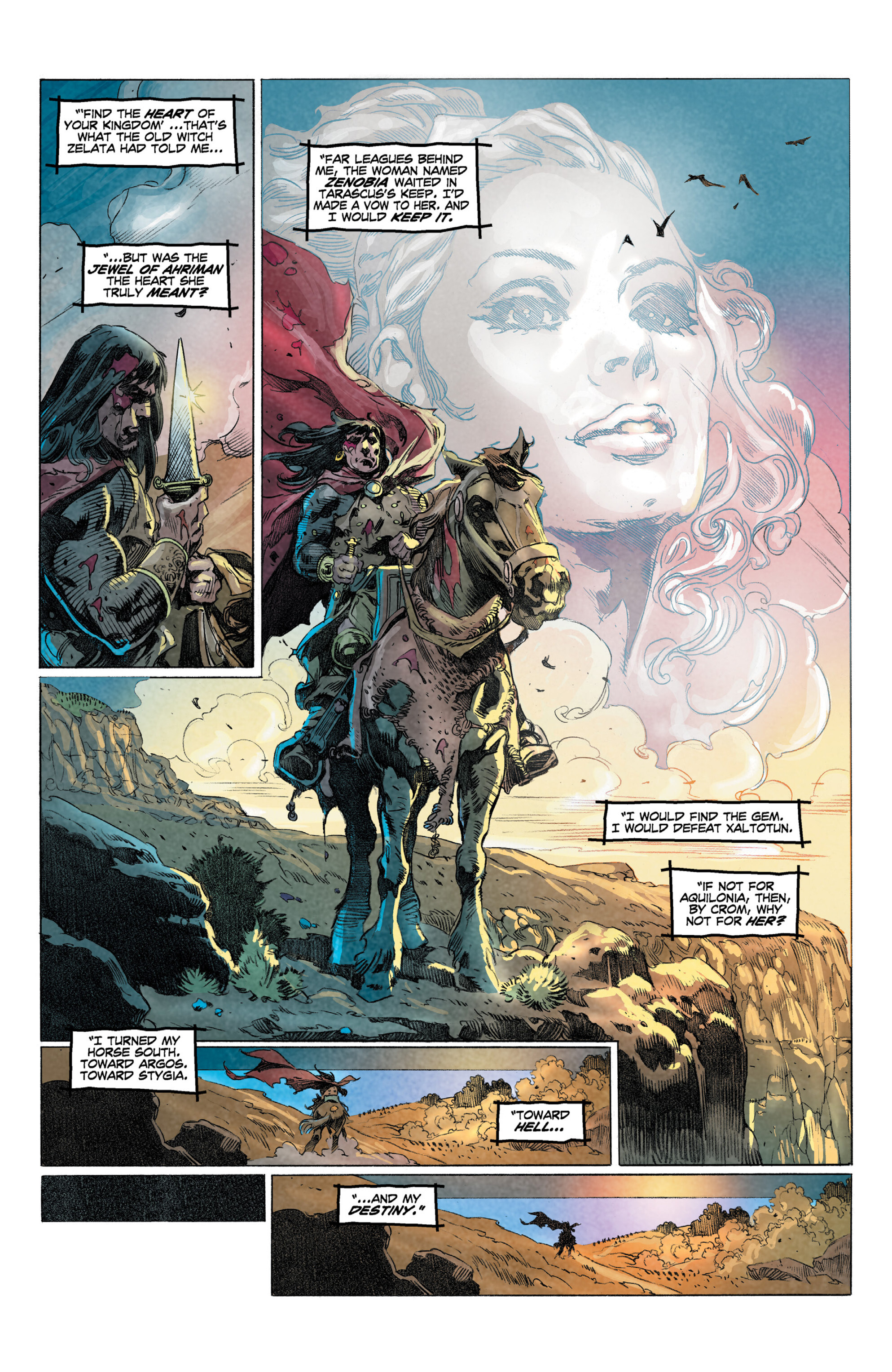 Read online King Conan Chronicles Epic Collection comic -  Issue # Wolves And Dragons (Part 2) - 50