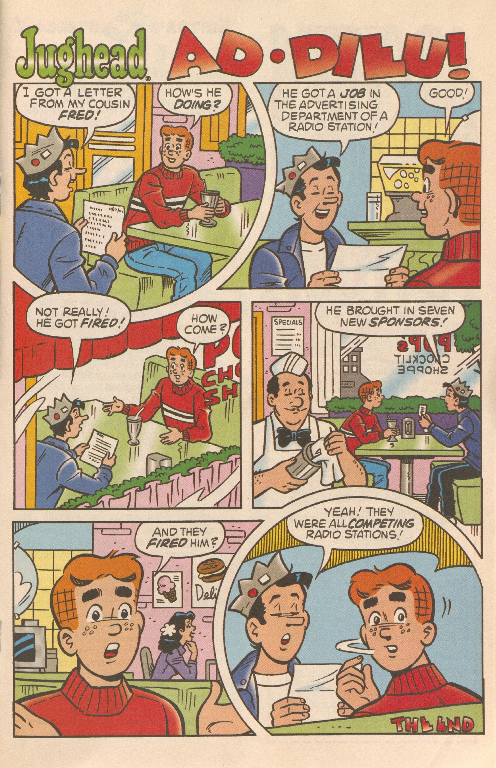Read online Archie's Pal Jughead Comics comic -  Issue #126 - 19