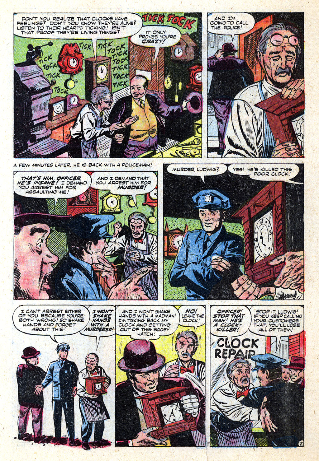 Read online Mystic (1951) comic -  Issue #36 - 17
