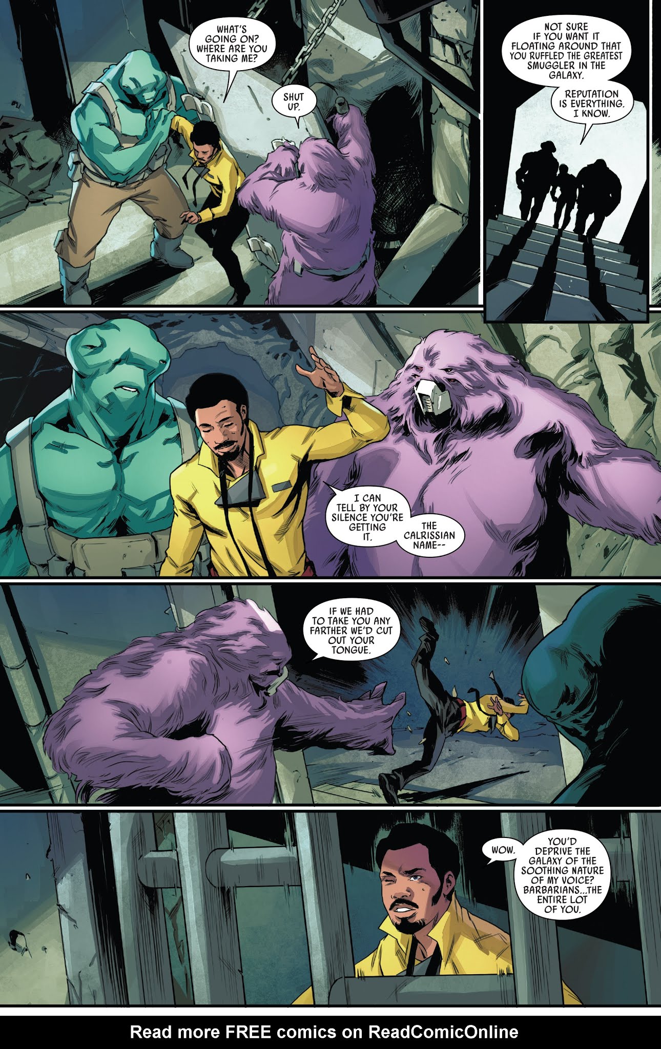 Read online Star Wars: Lando: Double Or Nothing comic -  Issue #3 - 8
