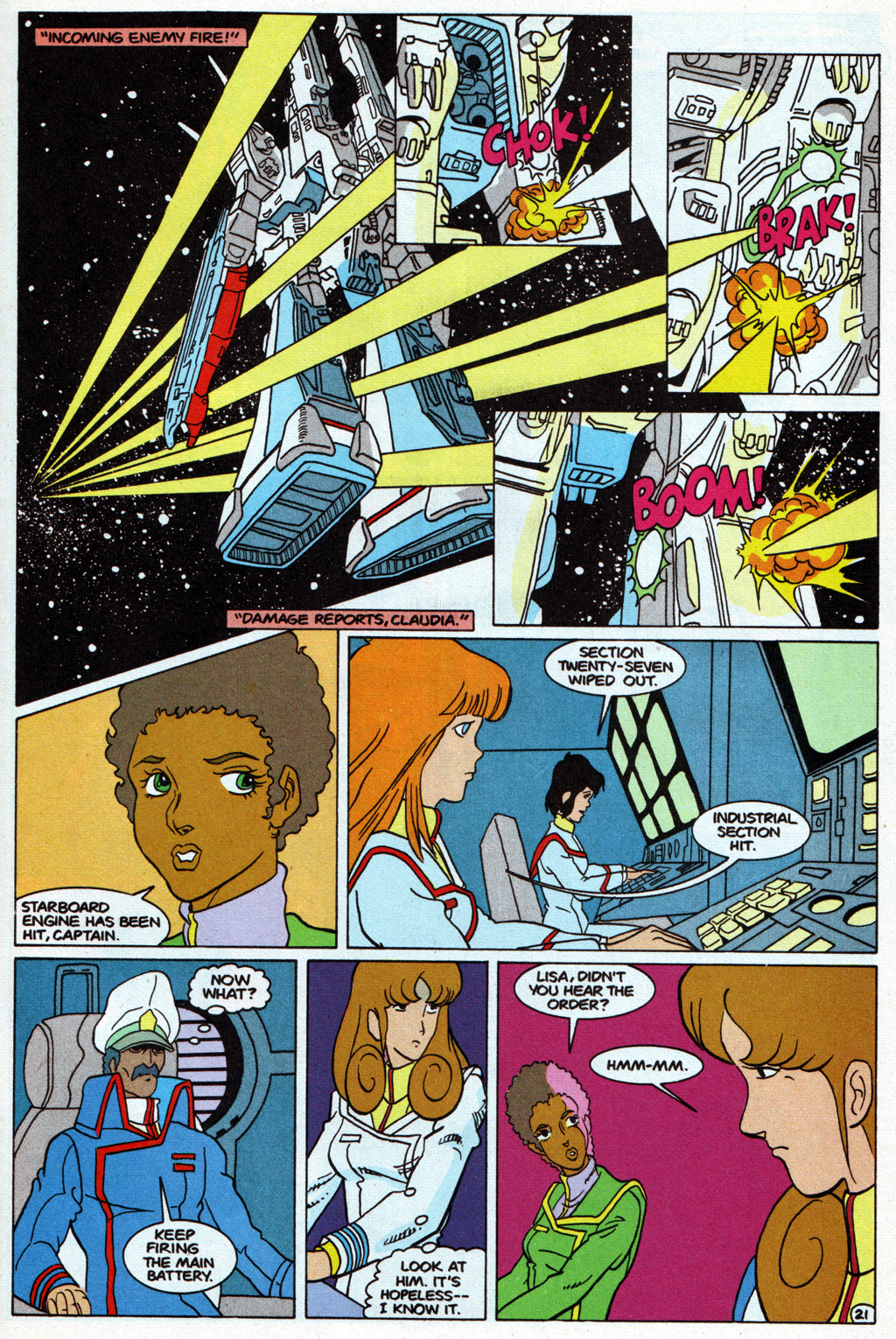 Read online Robotech The Macross Saga comic -  Issue #13 - 23