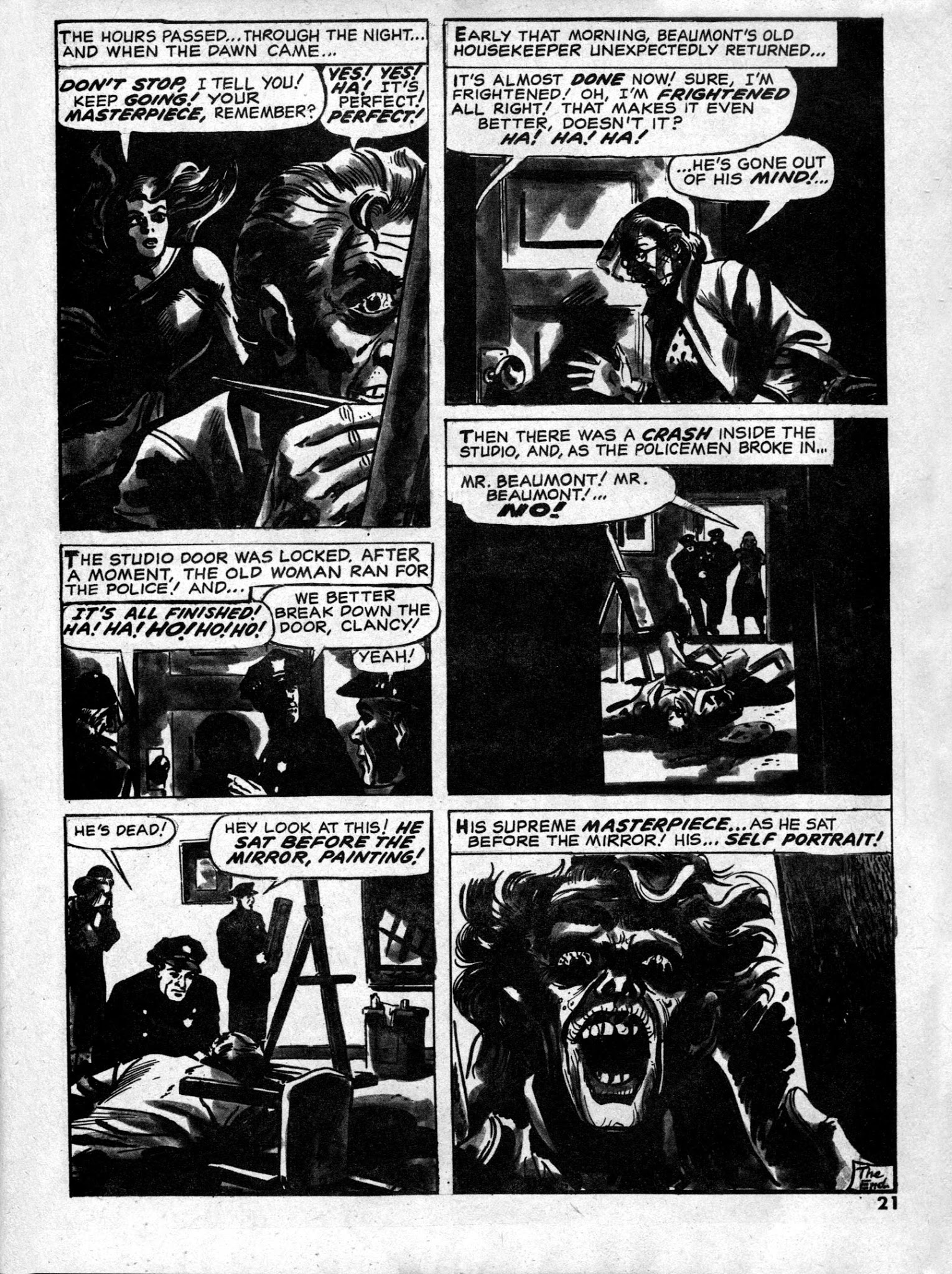 Read online Psycho comic -  Issue #1 - 23