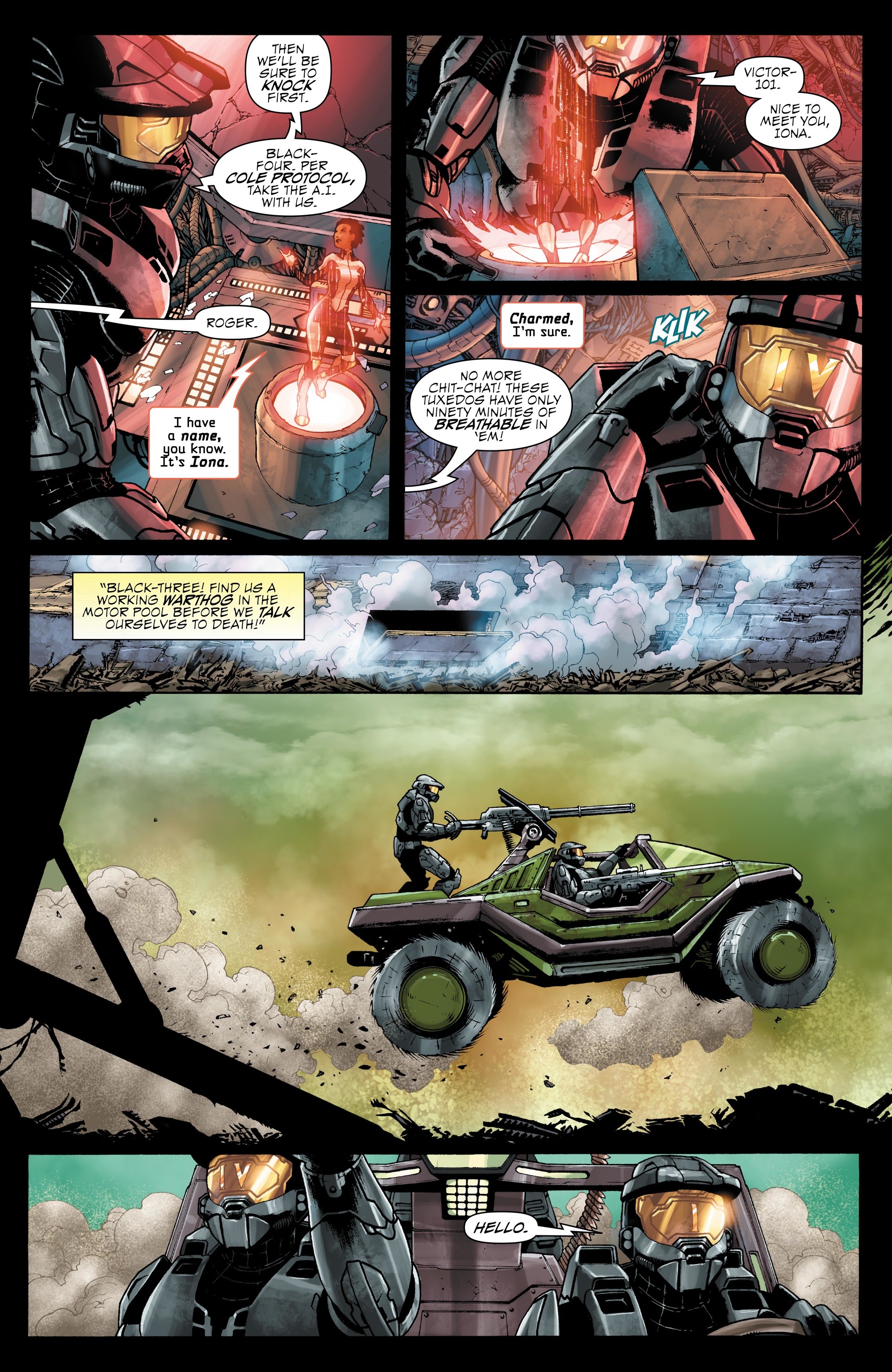 Read online Halo: Legacy Collection comic -  Issue # TPB (Part 3) - 47