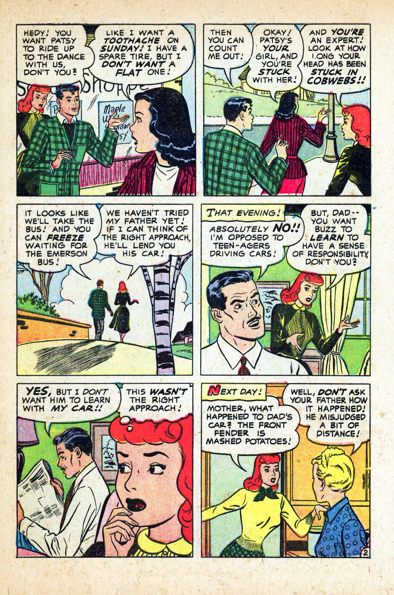 Read online Patsy Walker comic -  Issue #64 - 29